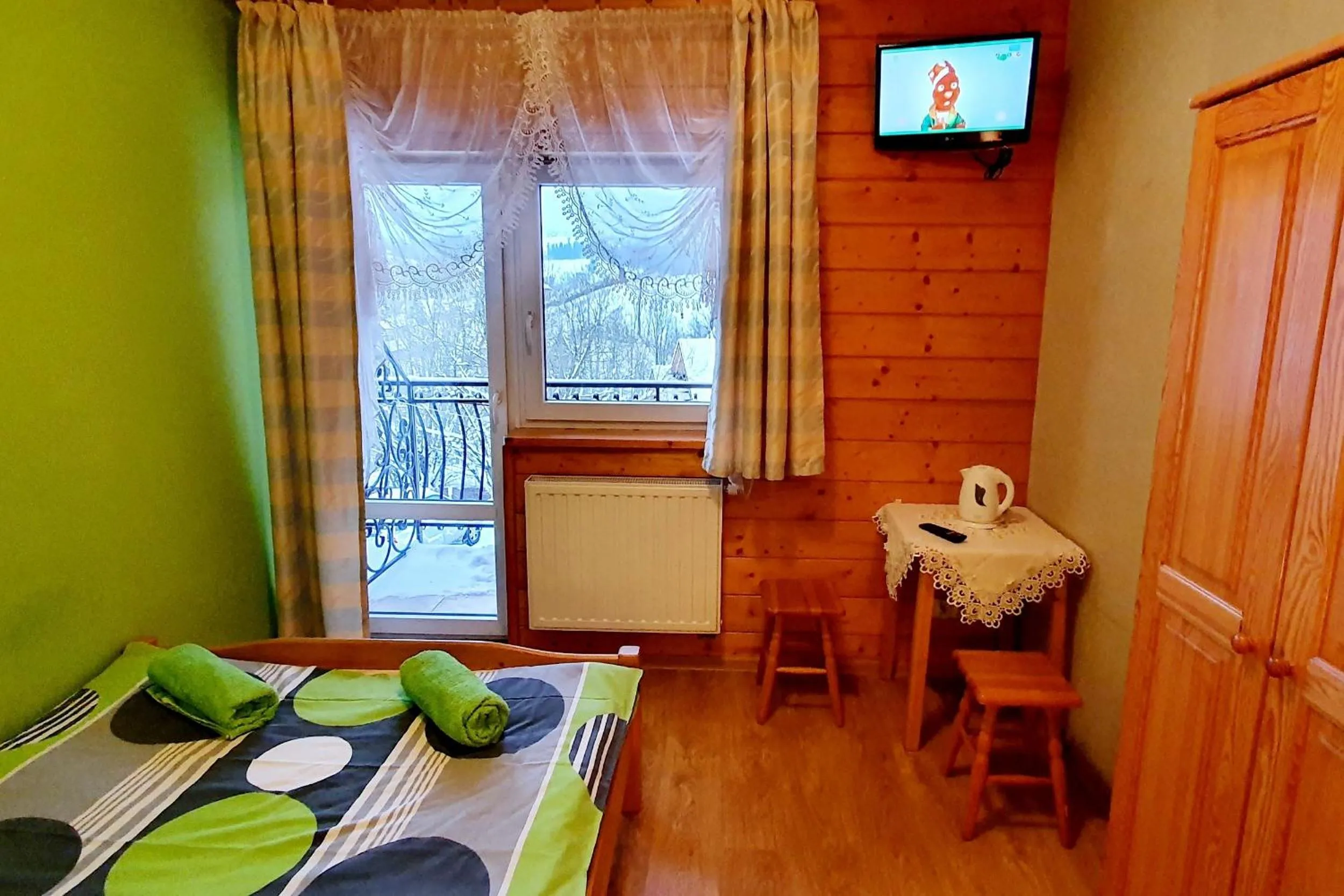 View (from property/room), Bed in Tatrzańska Rezydencja pod Brzyzkiem