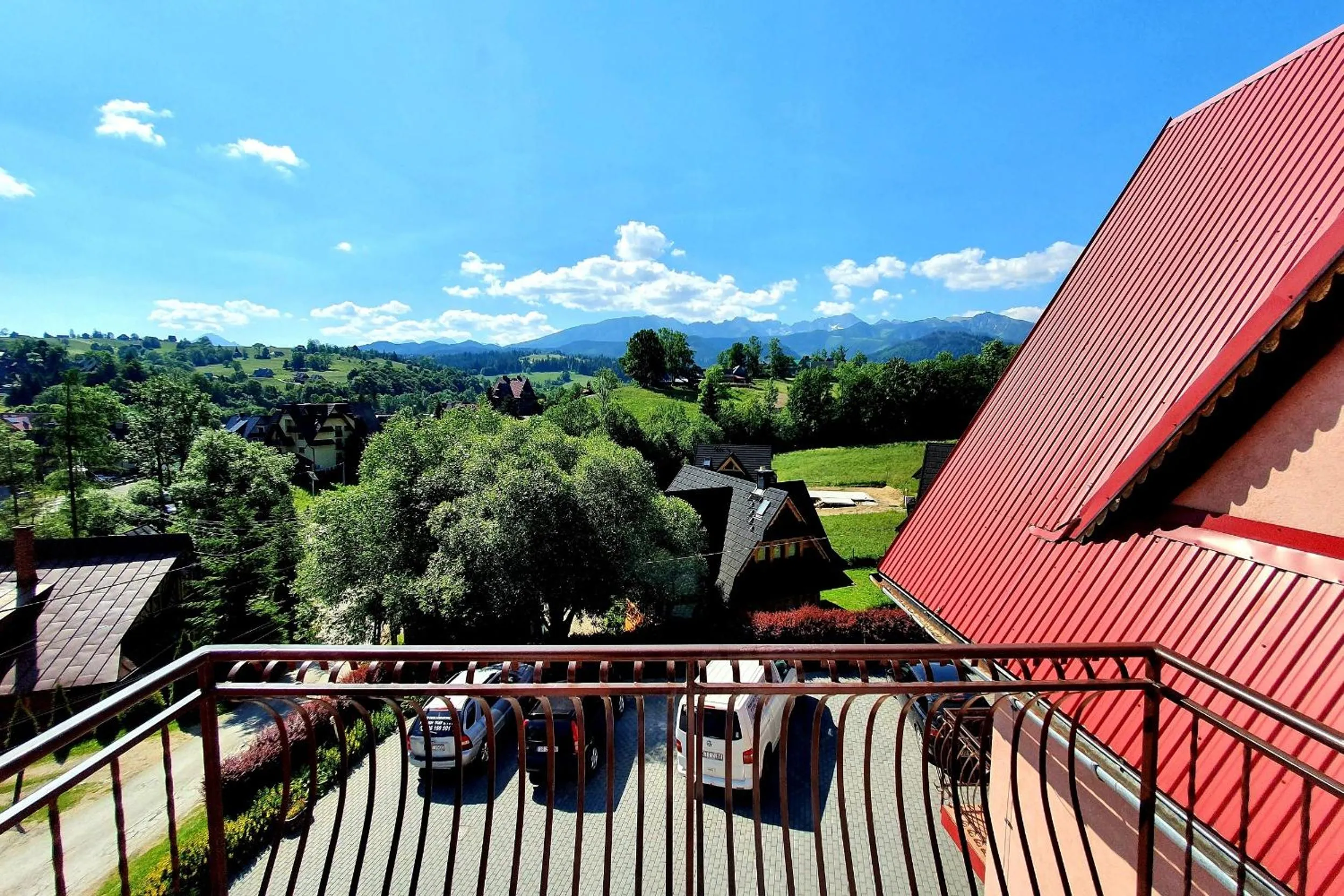 Balcony/Terrace in Tatrzańska Rezydencja pod Brzyzkiem