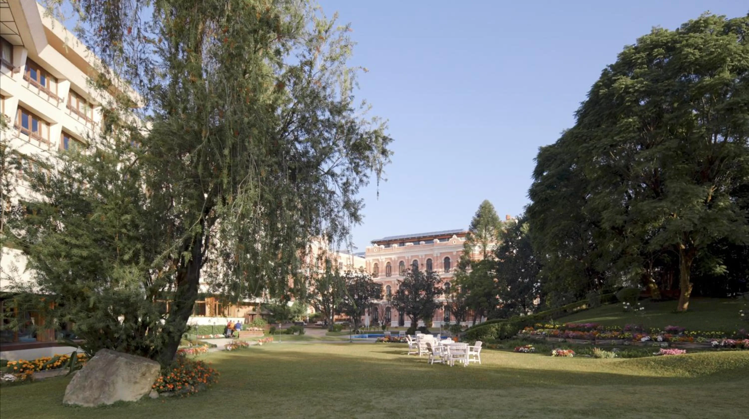 Garden in Hotel Yak & Yeti