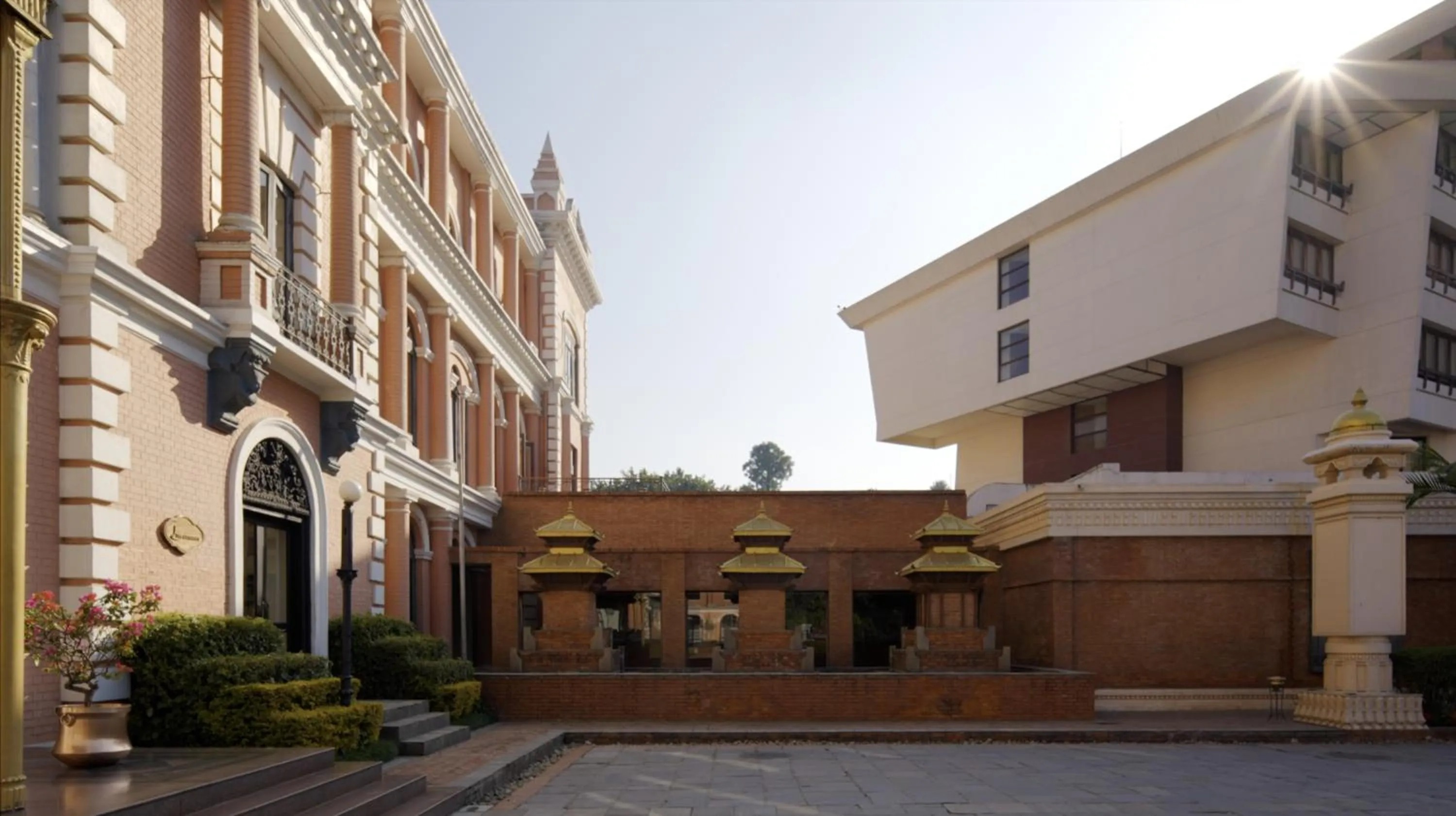 Property building in Hotel Yak & Yeti