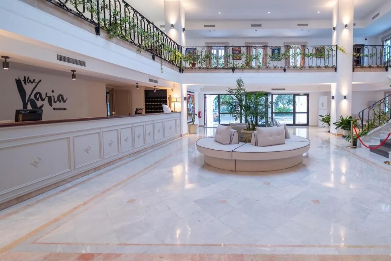 Lobby or reception in Hotel Karia Princess
