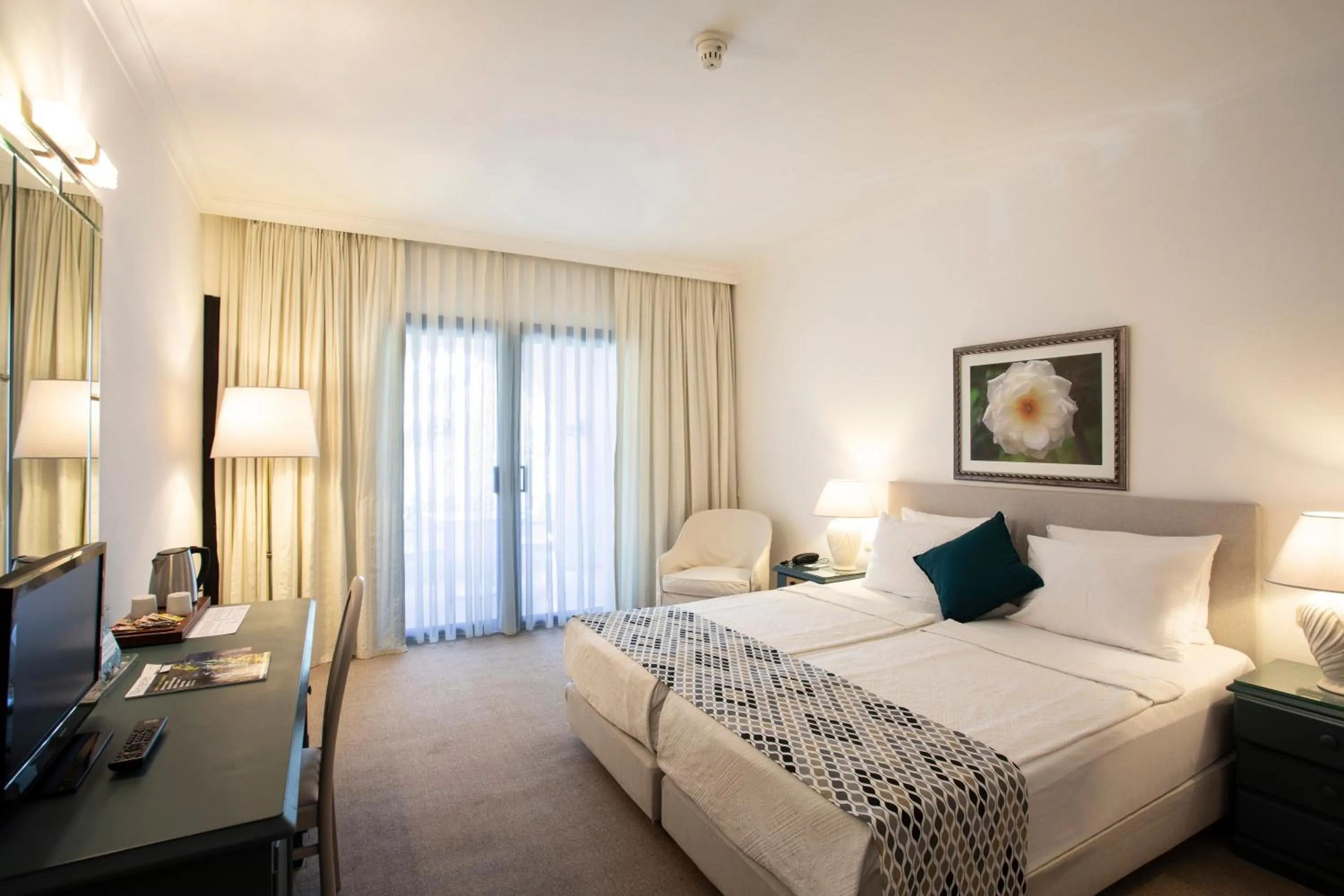 Bed in Hotel Karia Princess