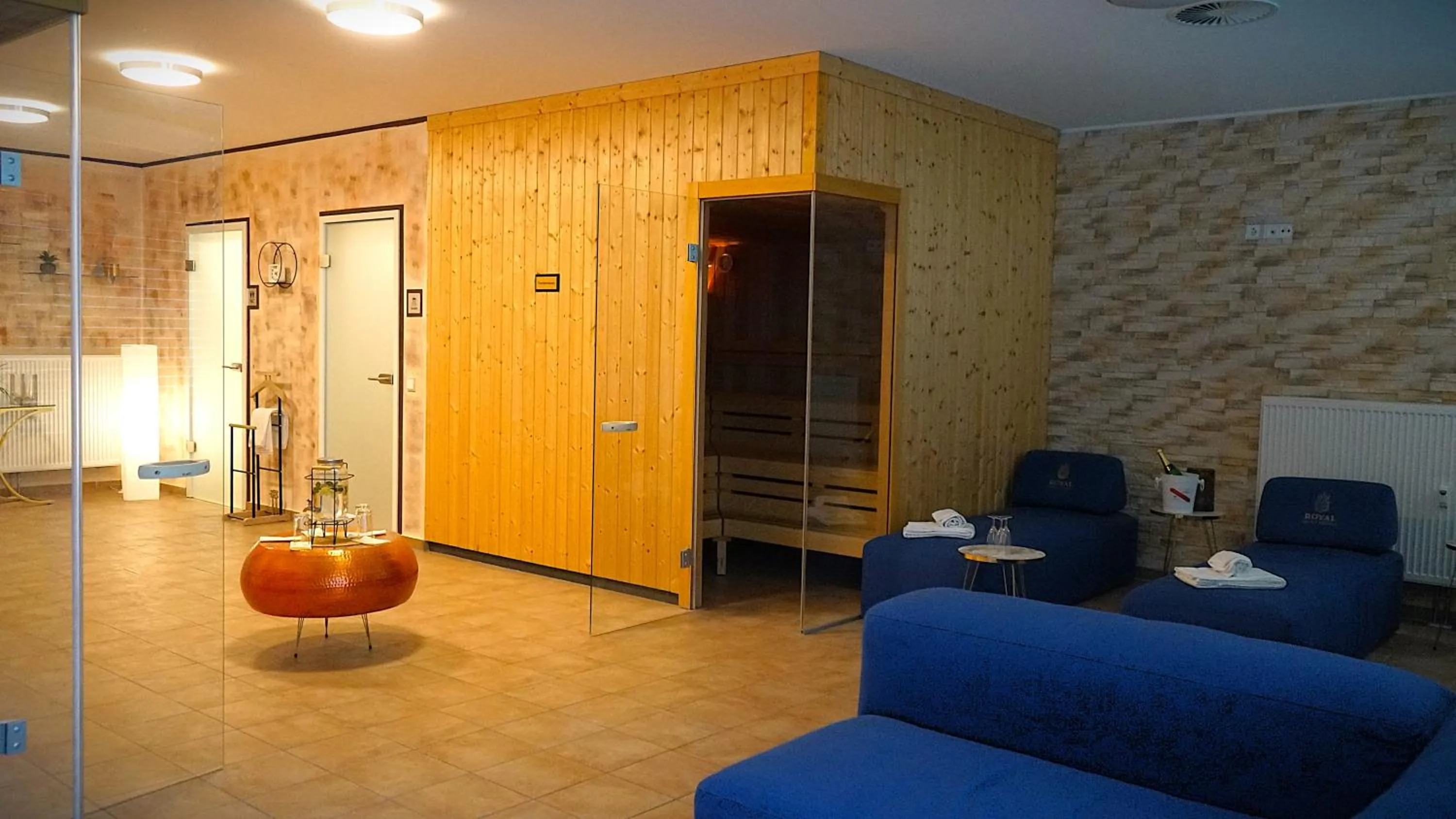 Sauna in Best Western Plus Royal Suites