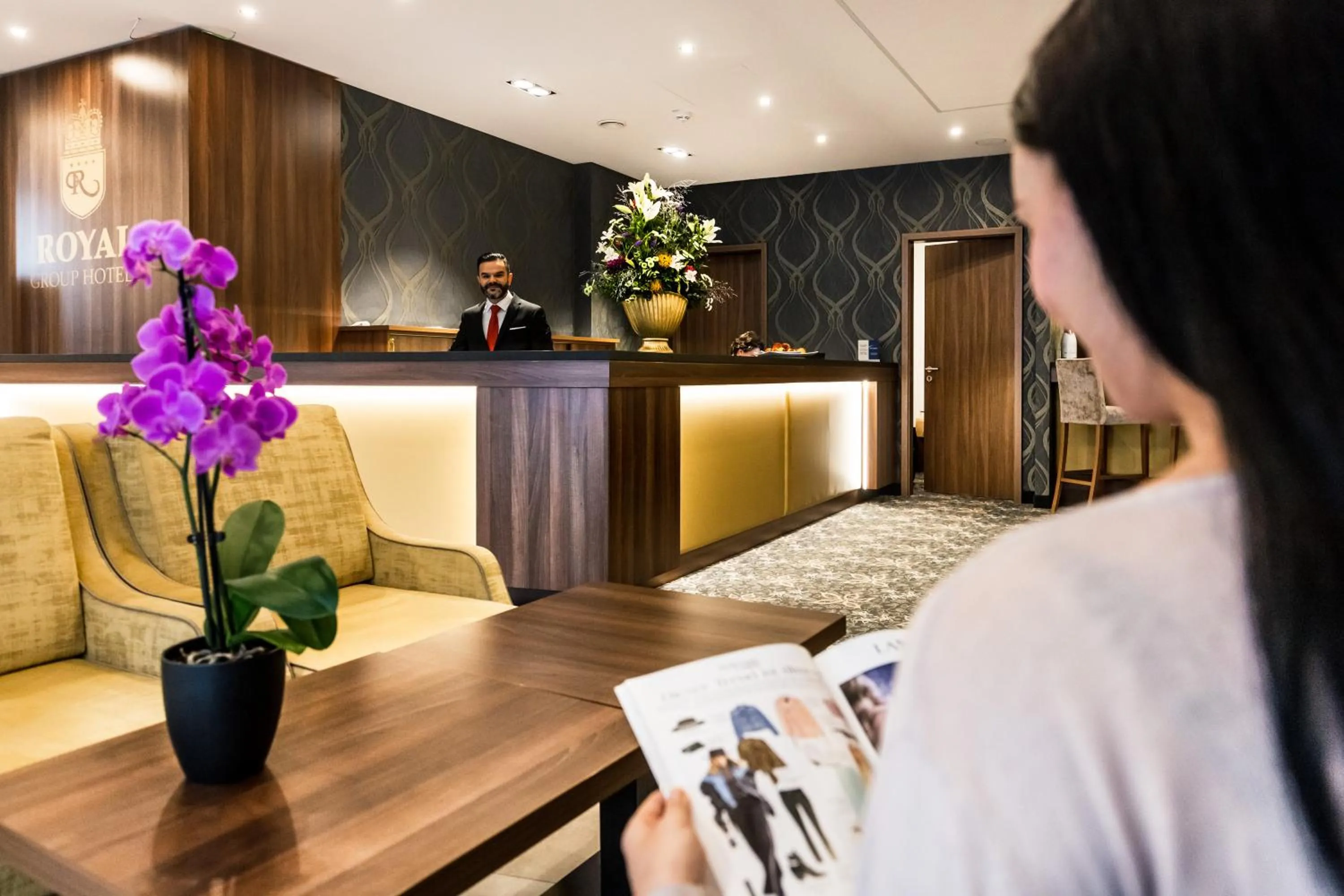 Lobby or reception in Best Western Plus Royal Suites