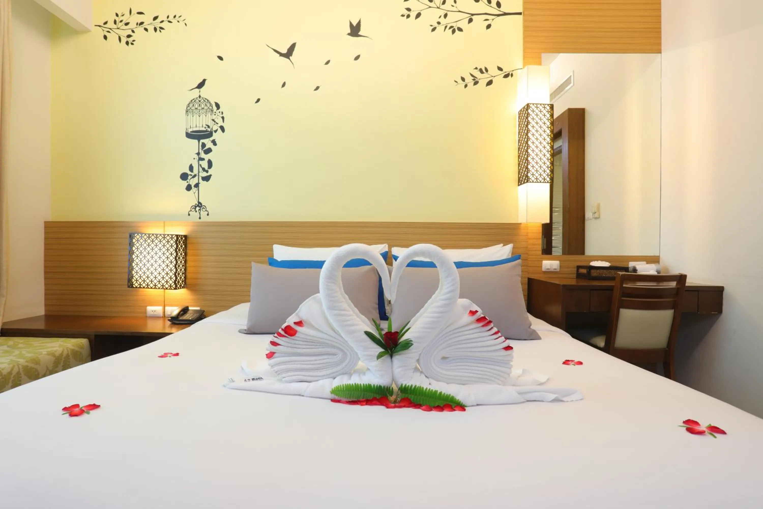 Bed in A2 Pool Resort - SHA Plus