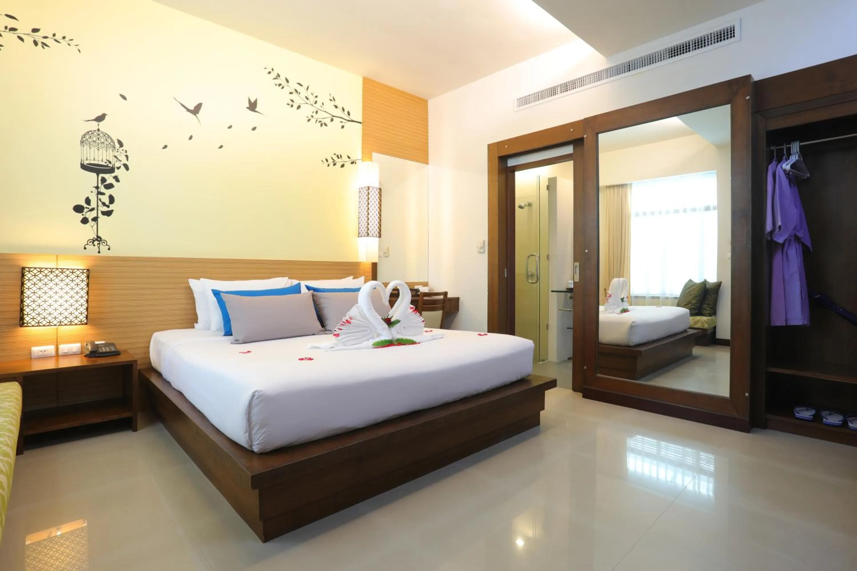 Bed in A2 Pool Resort - SHA Plus