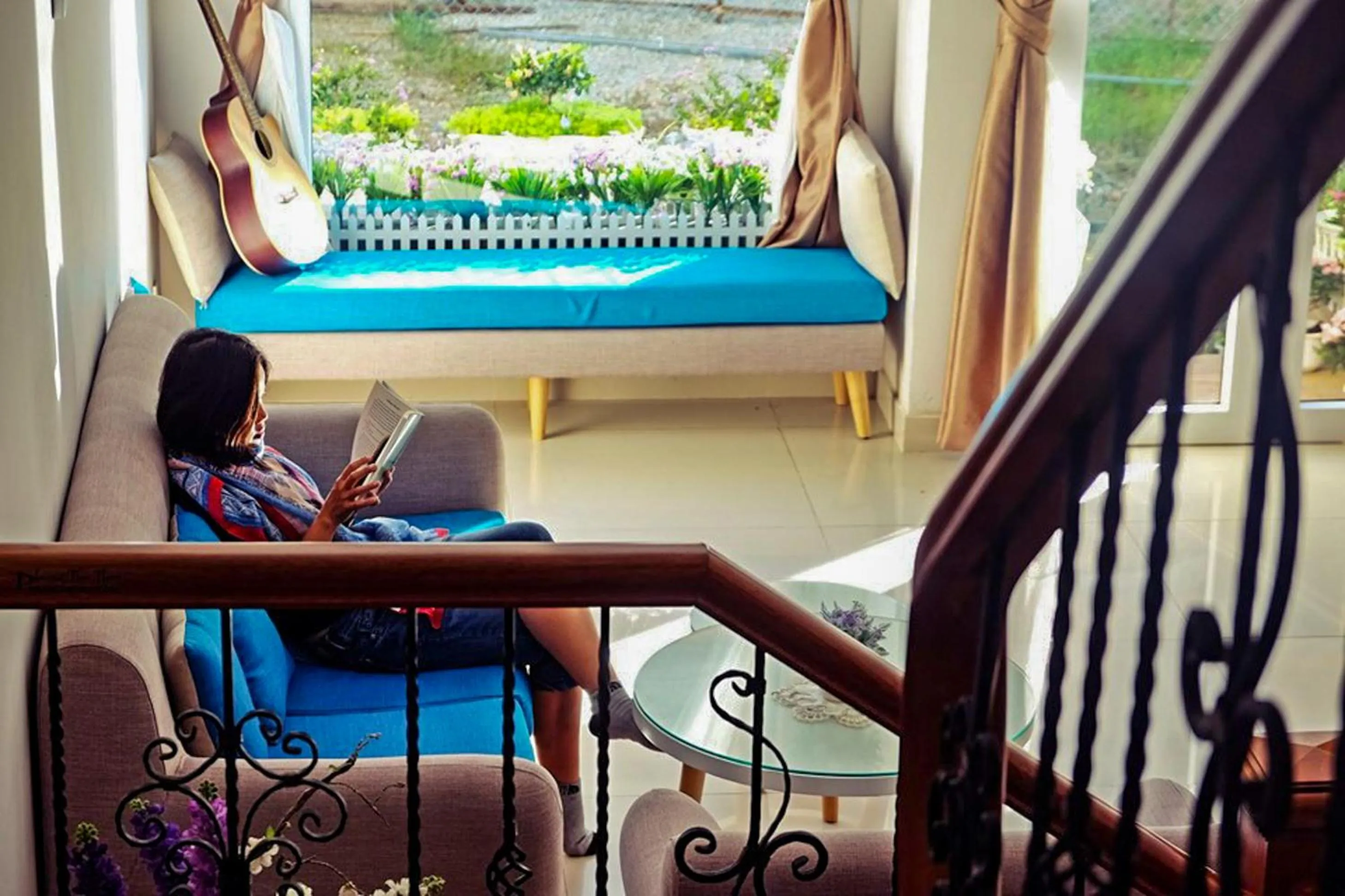 Living room in Jolie House