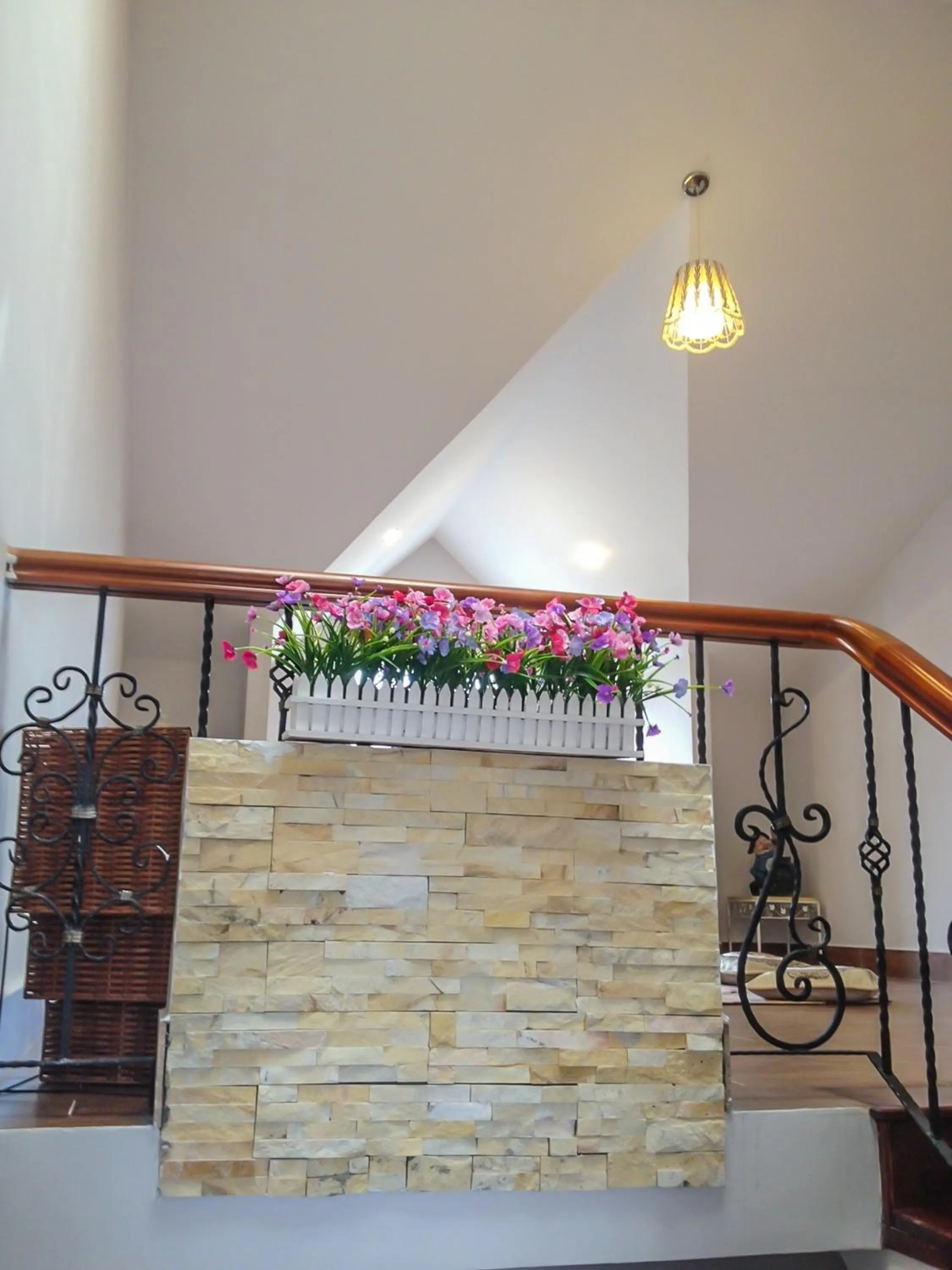 Seating area in Jolie House