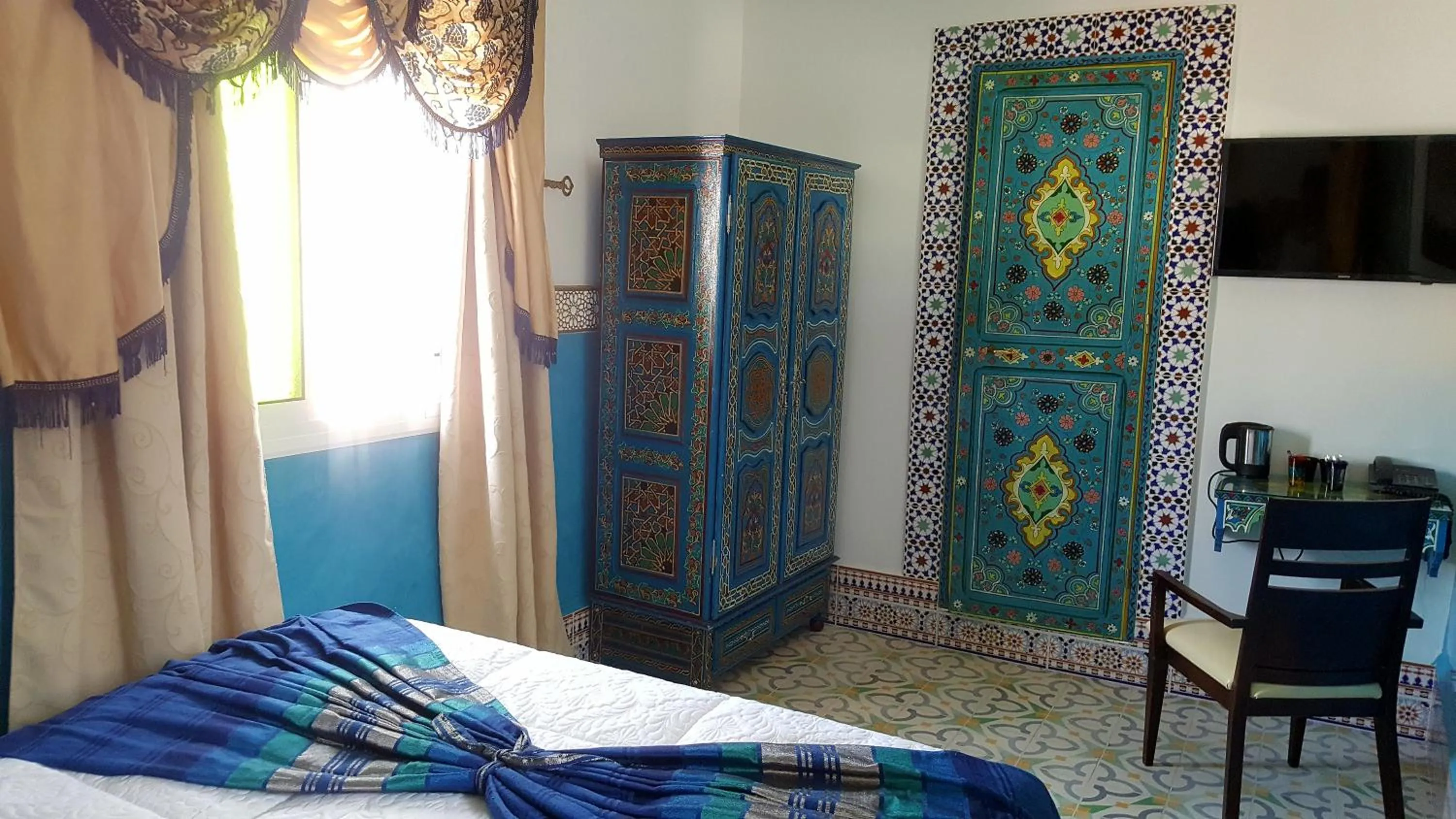Bed in Riad Las Mil y una Noches Tetuan