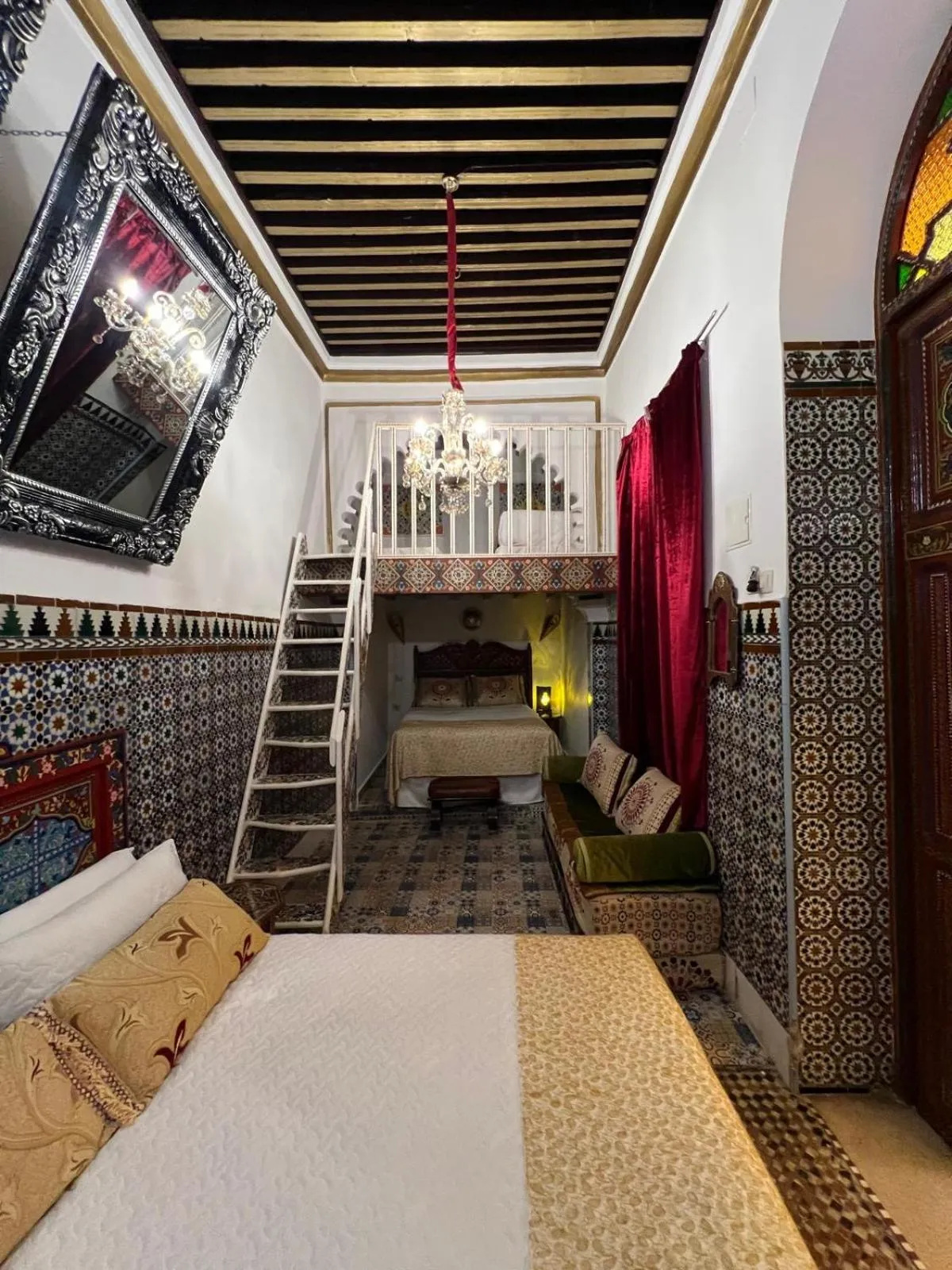 Bedroom, Bed in Riad Las Mil y una Noches Tetuan
