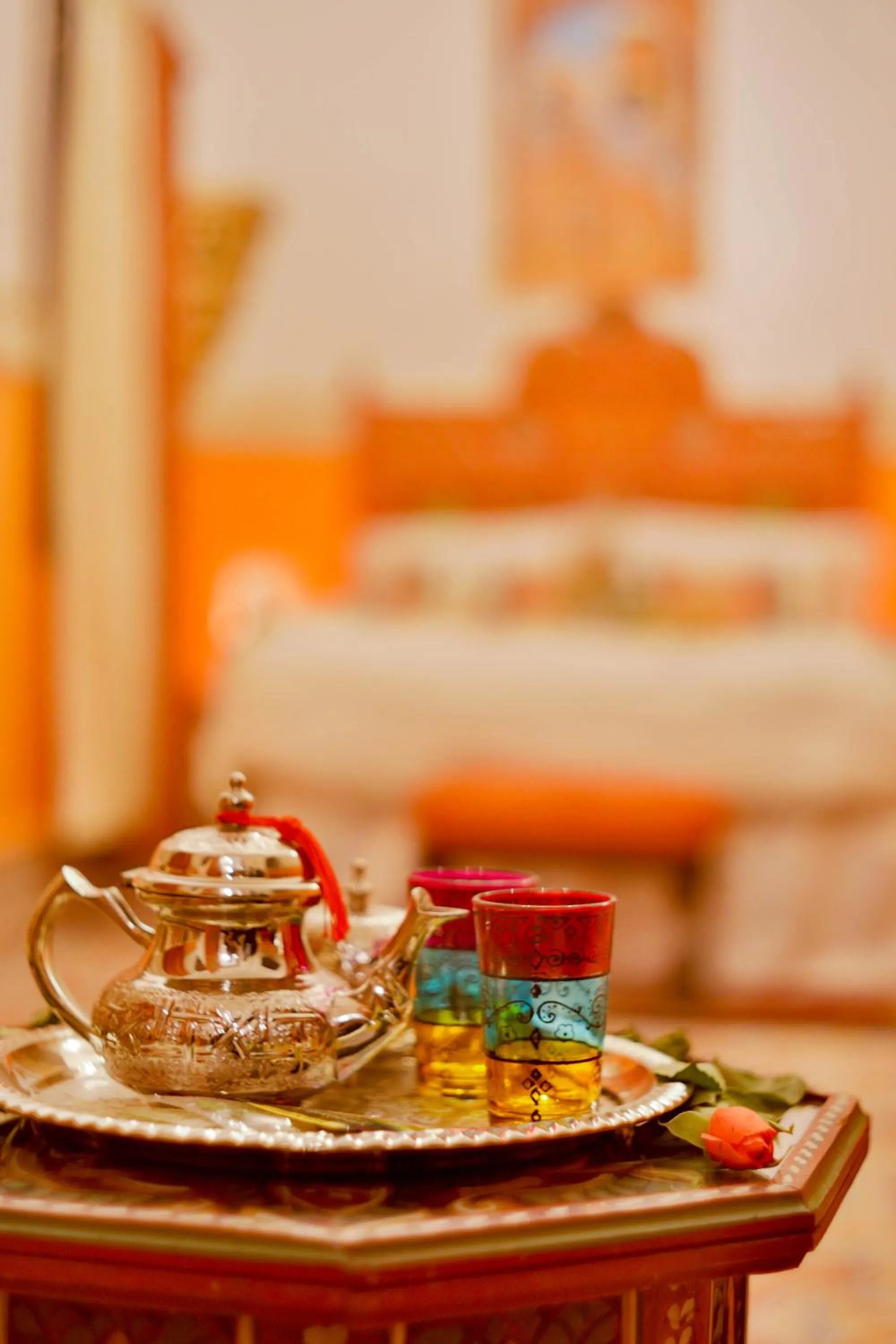 Bed in Riad Las Mil y una Noches Tetuan