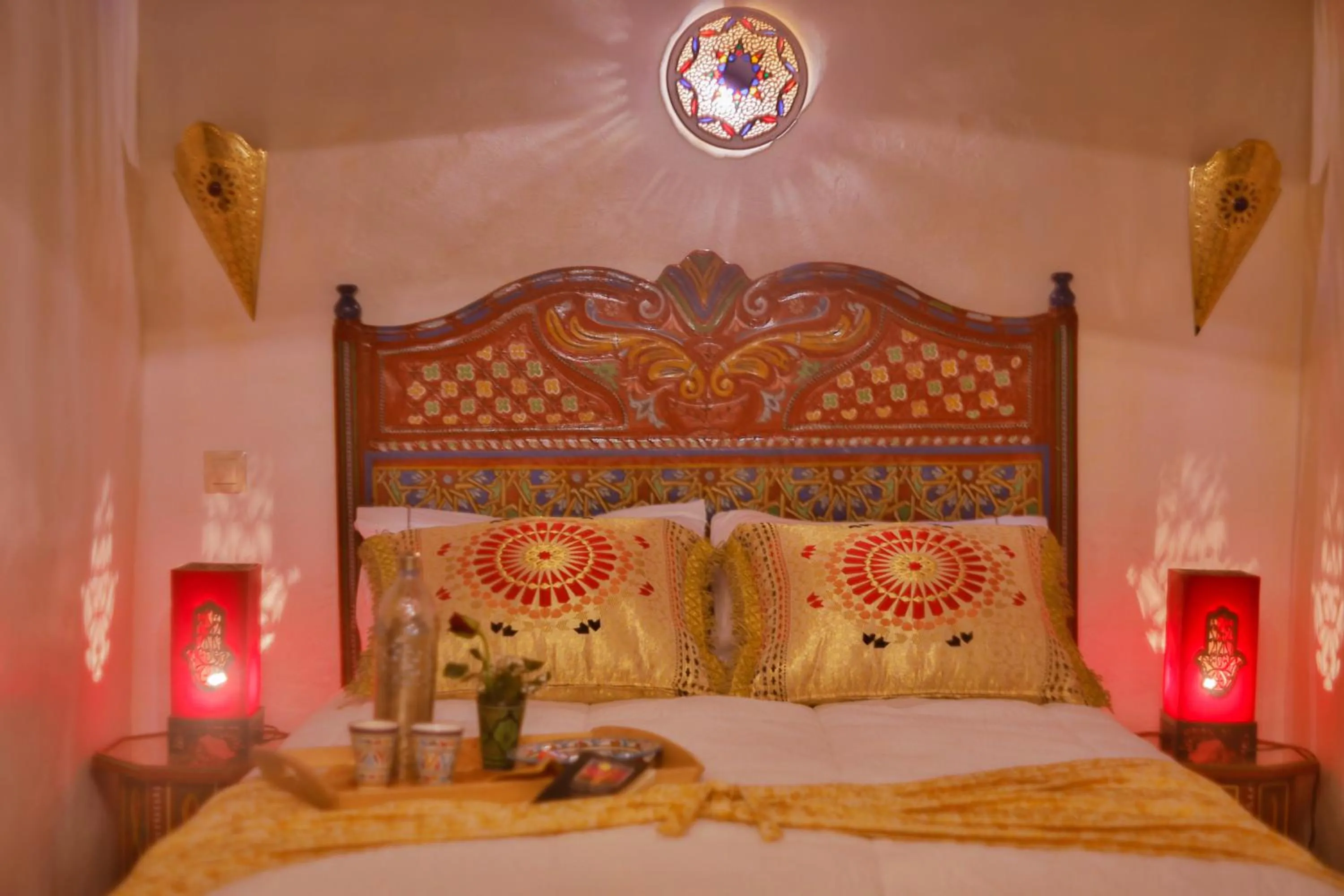 Bed in Riad Las Mil y una Noches Tetuan