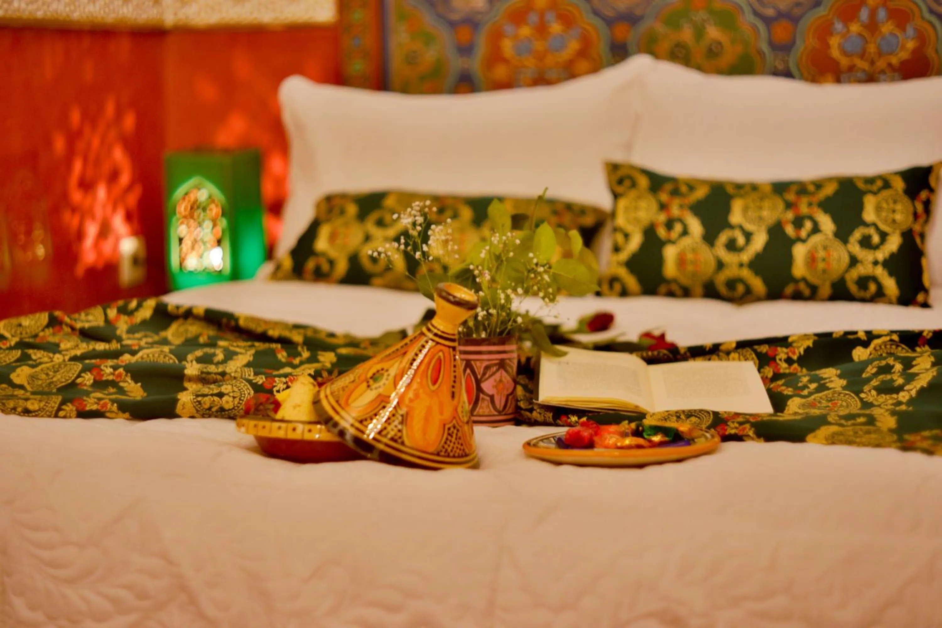 Bed in Riad Las Mil y una Noches Tetuan