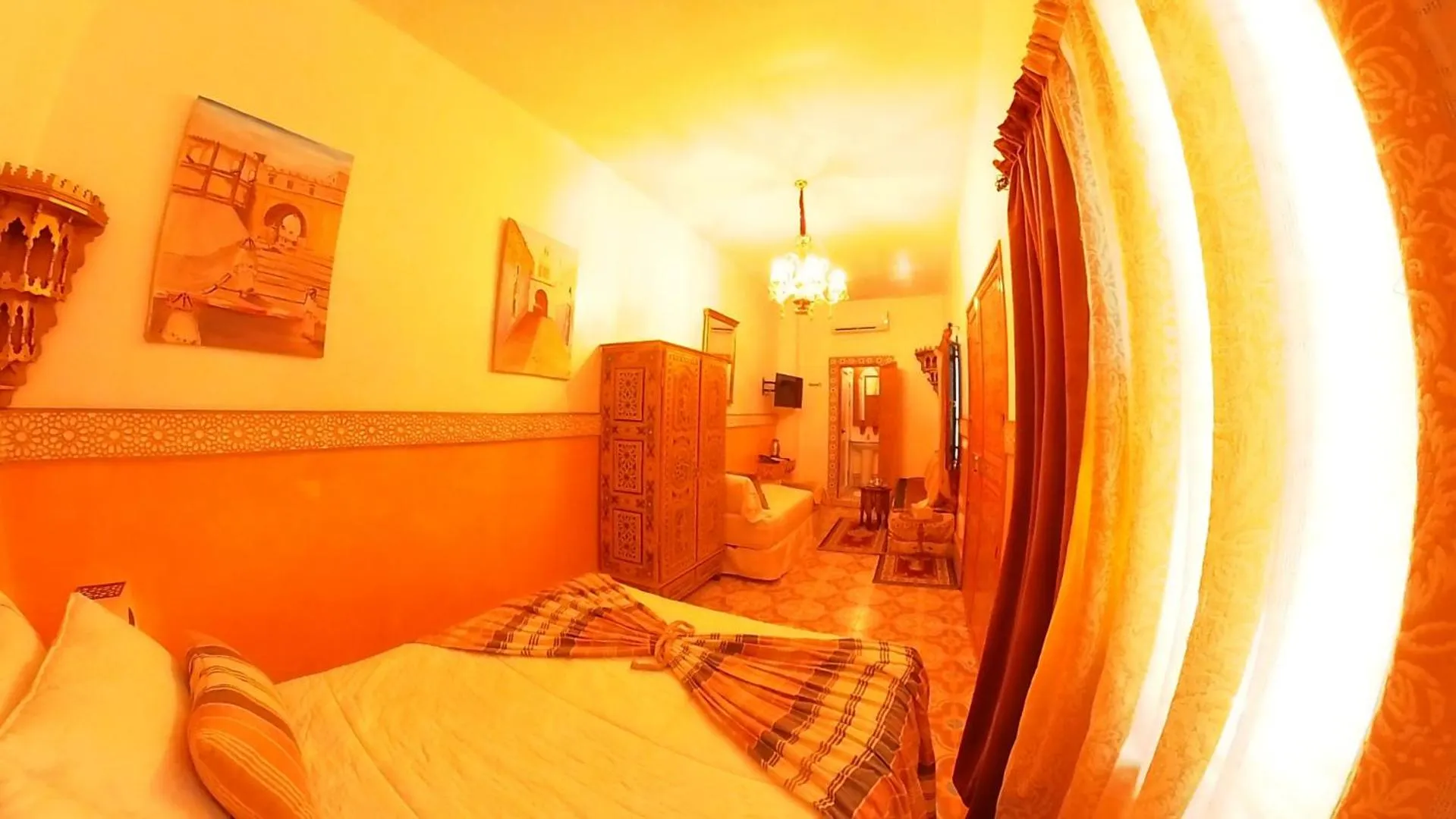 Bed in Riad Las Mil y una Noches Tetuan