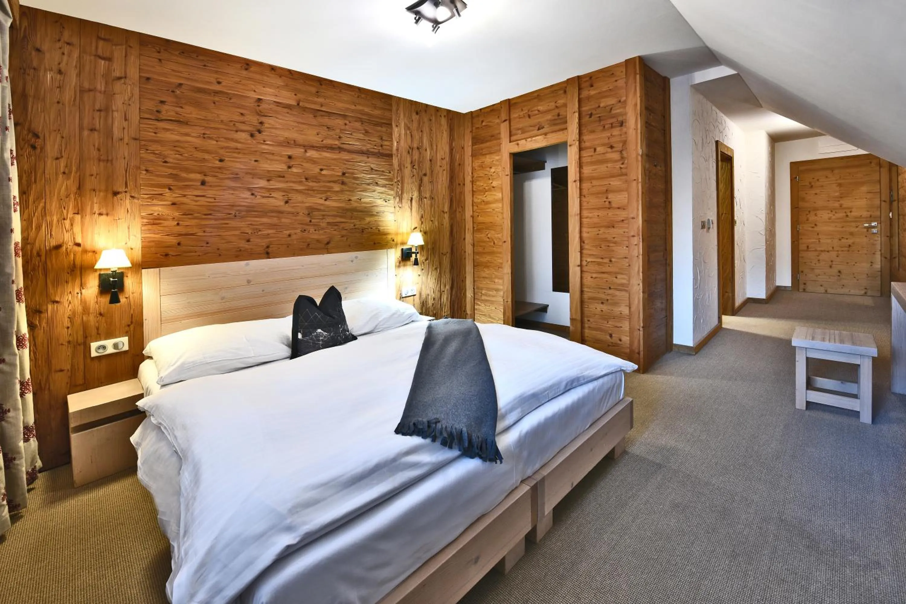 Bed in APLEND Hotel Kukučka