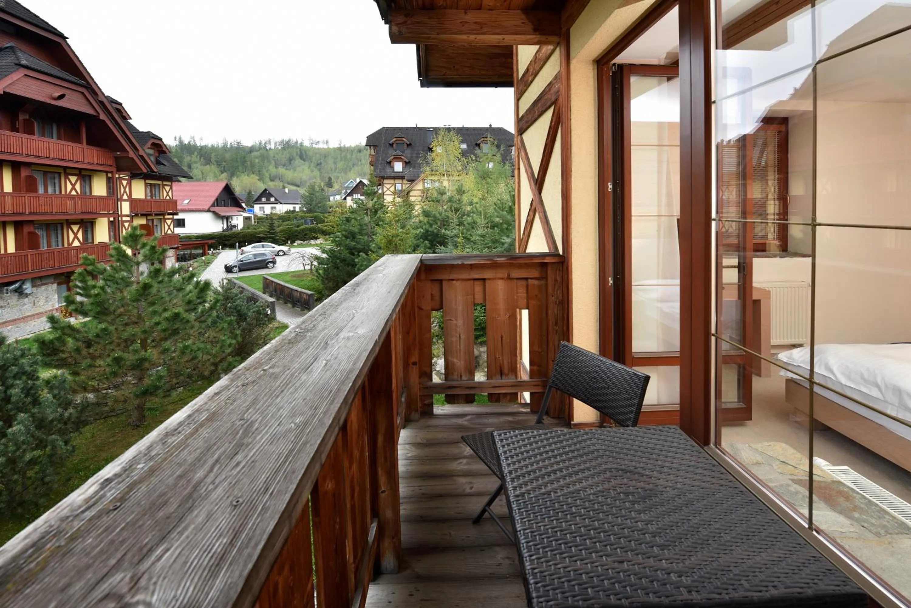 Balcony/Terrace in APLEND Hotel Kukučka