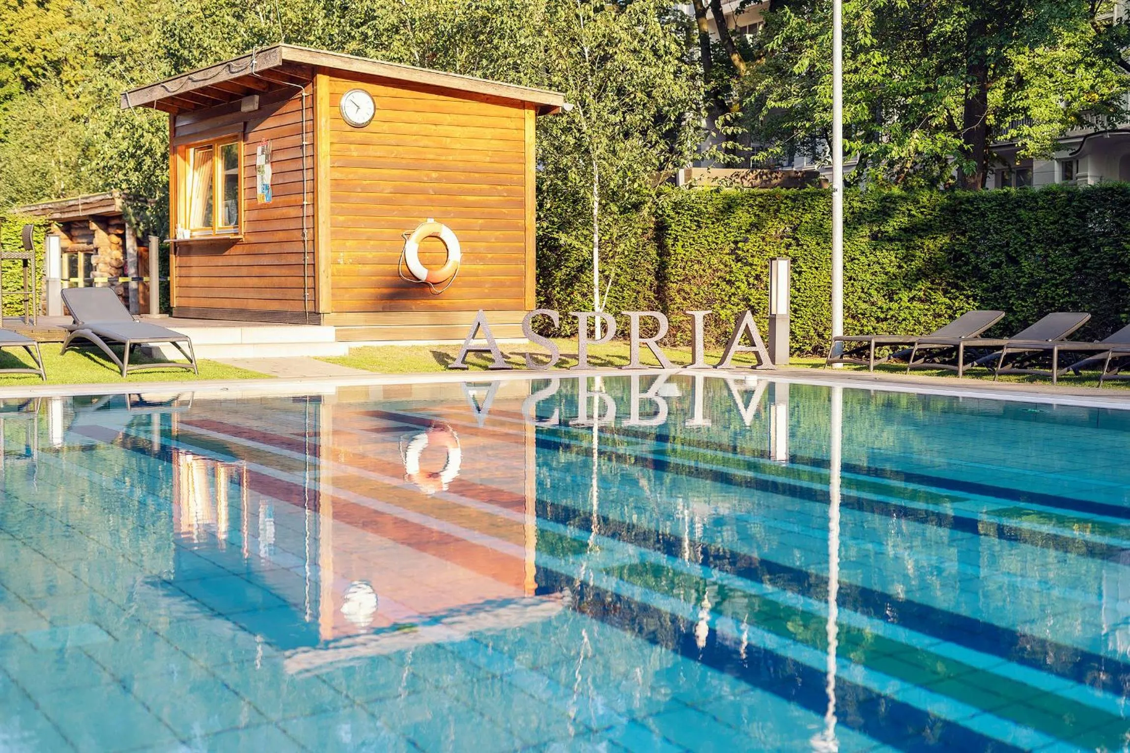 Swimming pool in Aspria Hamburg Uhlenhorst Sport & Spa