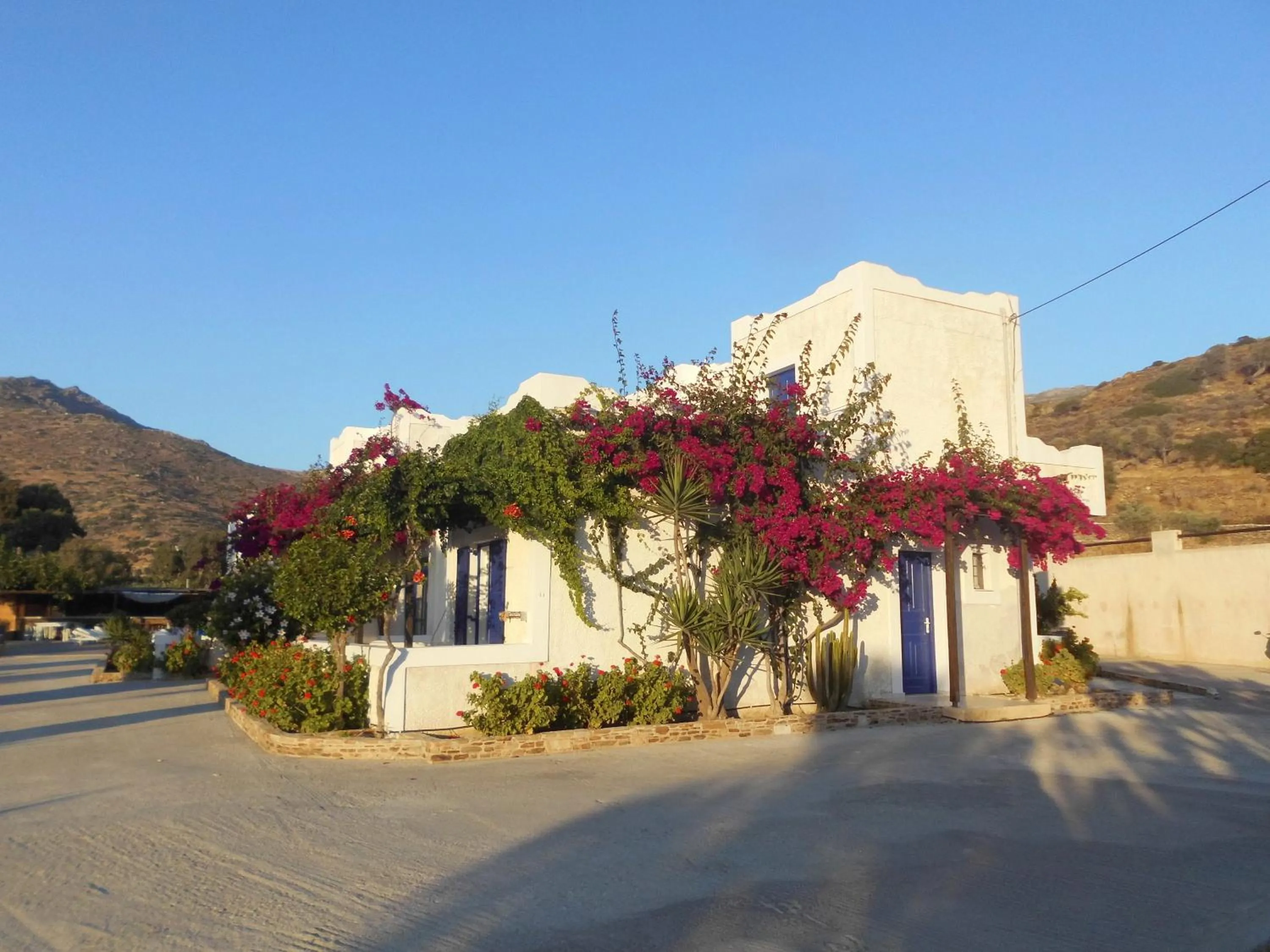Patio in Paradise Apartments Studios