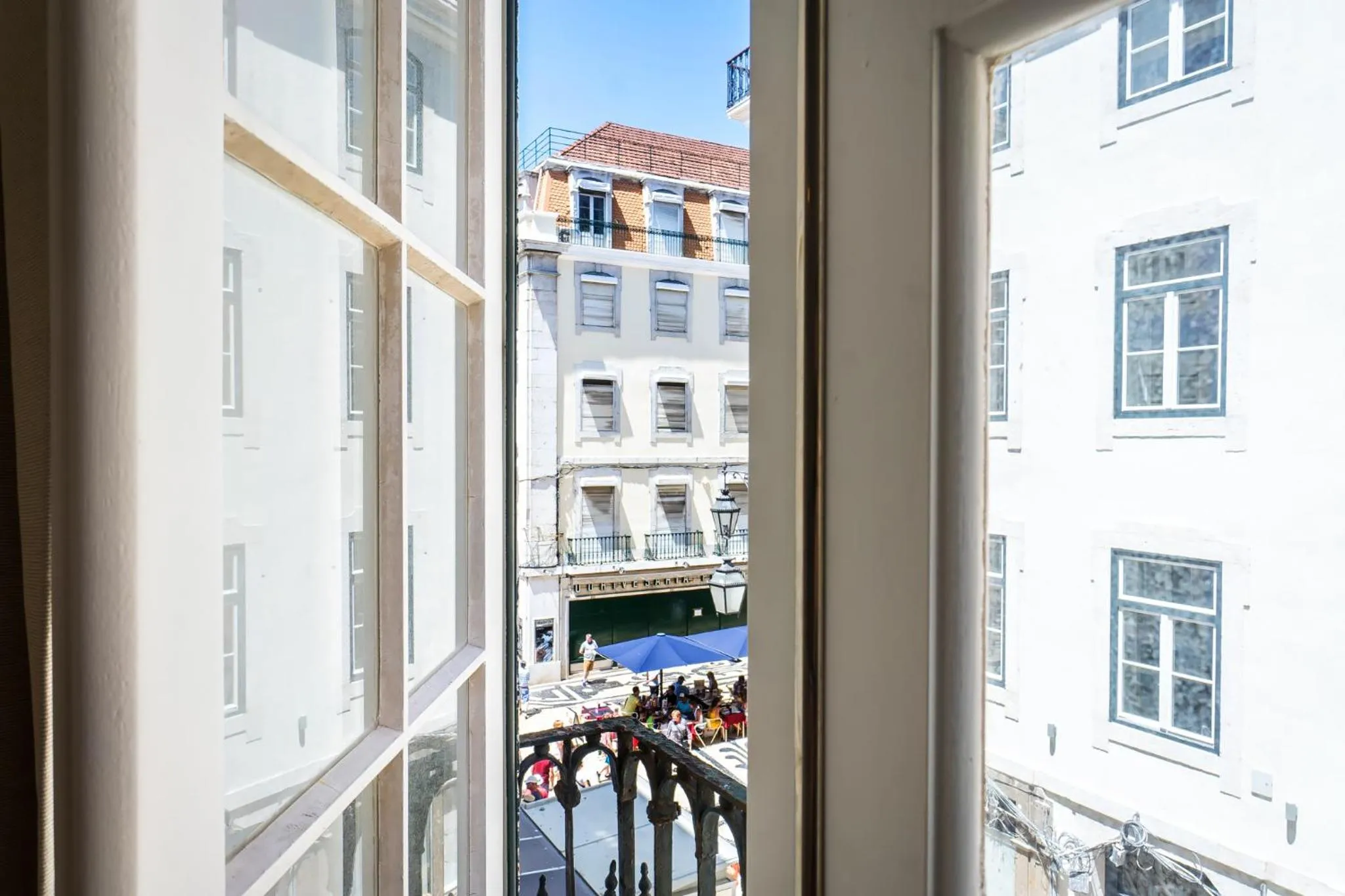 Balcony/Terrace in Santa Justa Prime Guesthouse