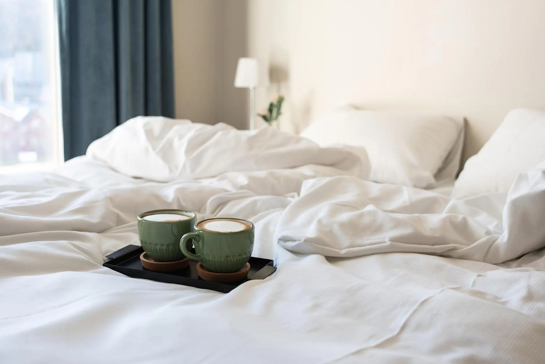 Bed in BJØRVIKA APARTMENTS, Opera Area, Oslo city center