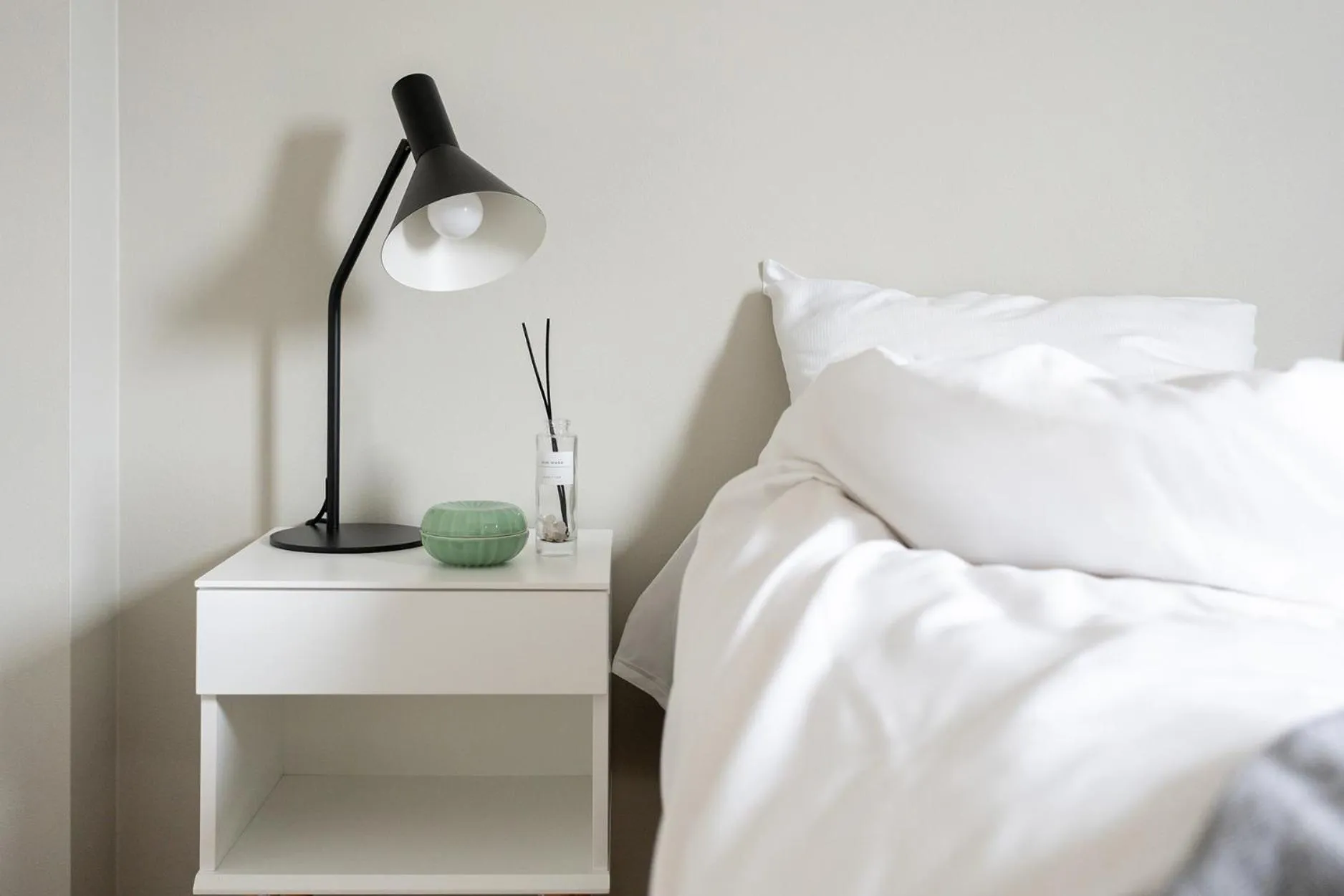 Bed in BJØRVIKA APARTMENTS, Opera Area, Oslo city center