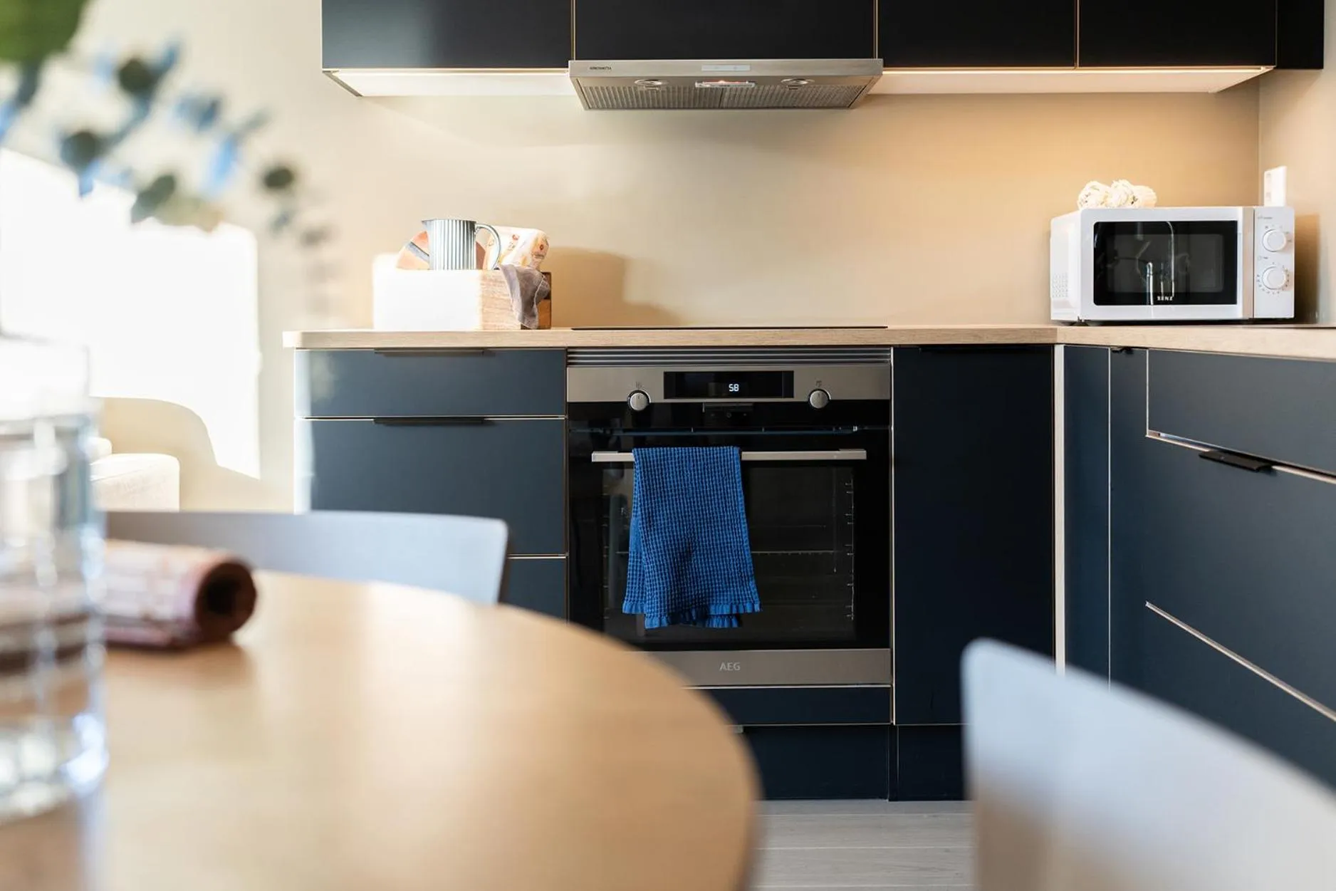 microwave in BJØRVIKA APARTMENTS, Opera Area, Oslo city center