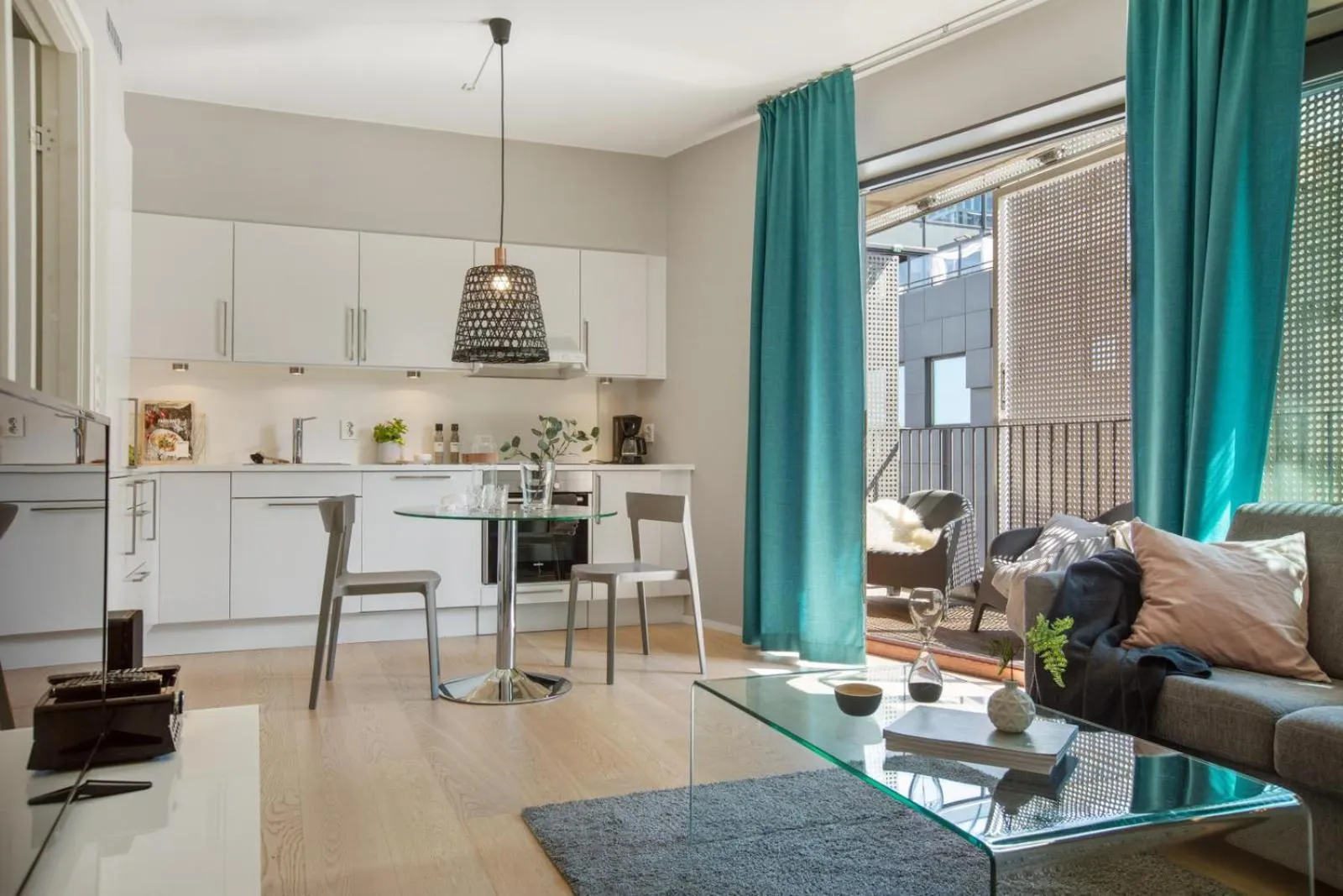 Kitchen or kitchenette in BJØRVIKA APARTMENTS, Opera Area, Oslo city center