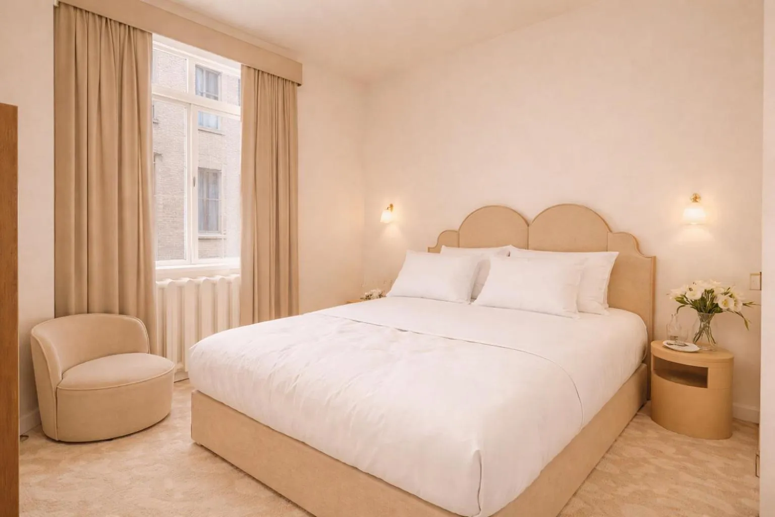 Bed in Latroupe Hotel Le Berger