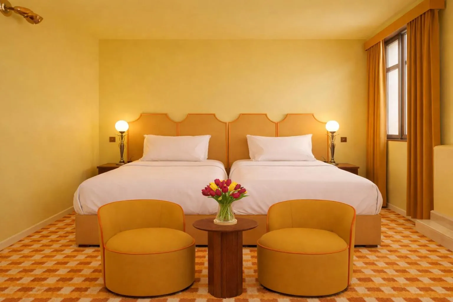 Bed in Latroupe Hotel Le Berger