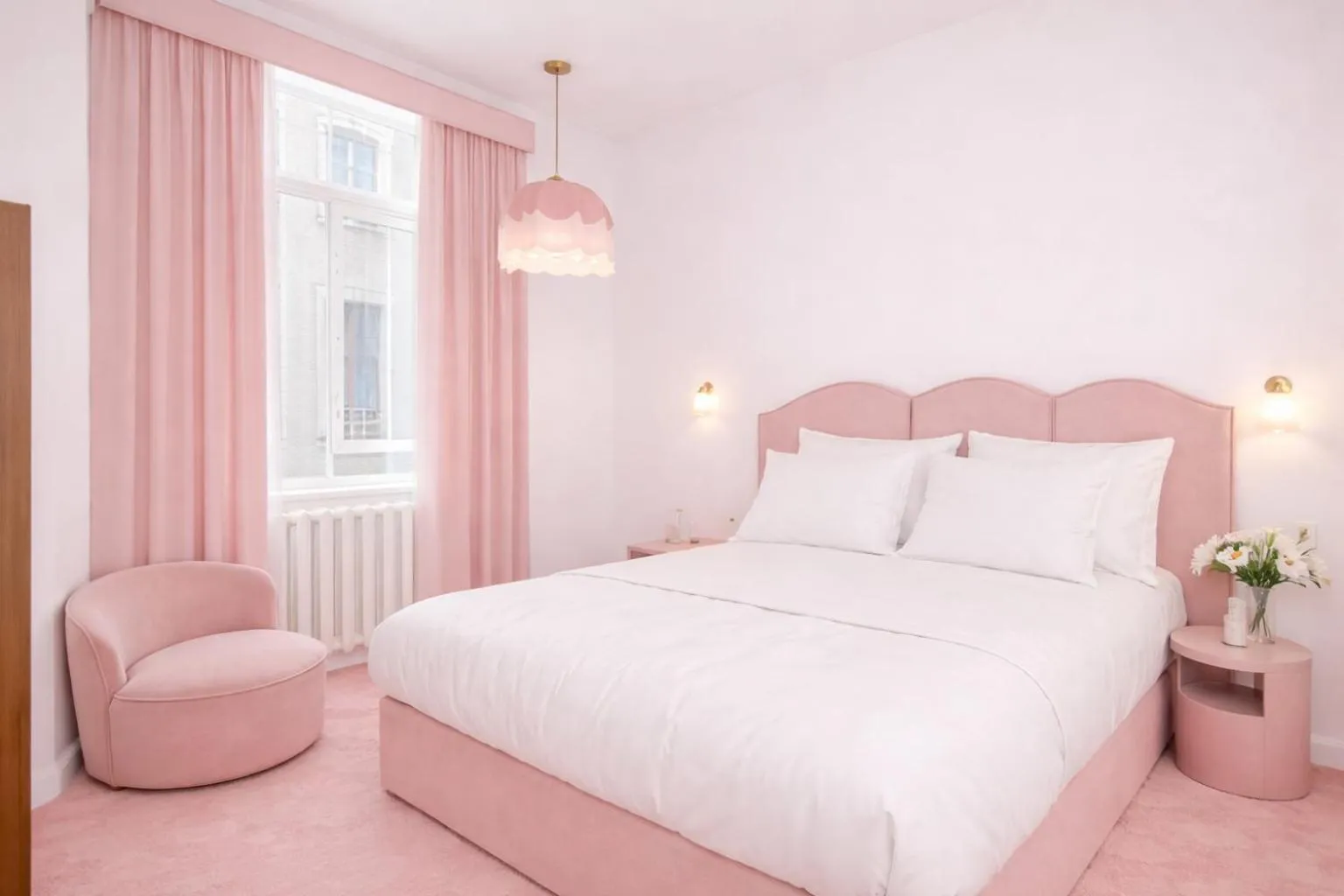 Bed in Latroupe Hotel Le Berger