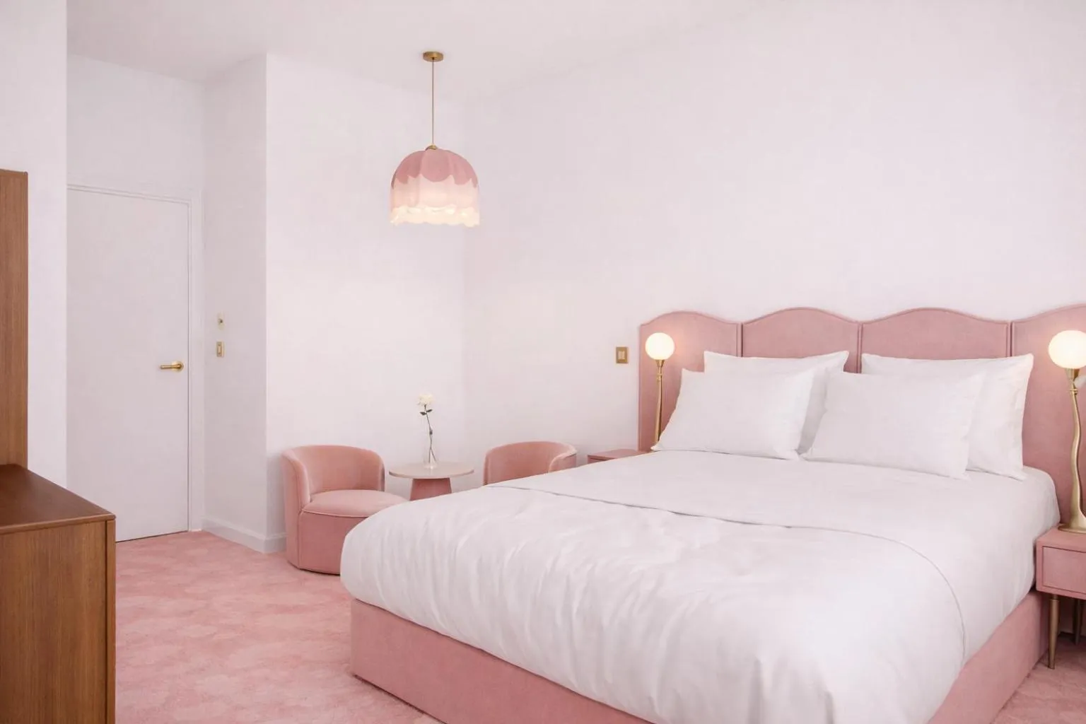 Bed in Latroupe Hotel Le Berger