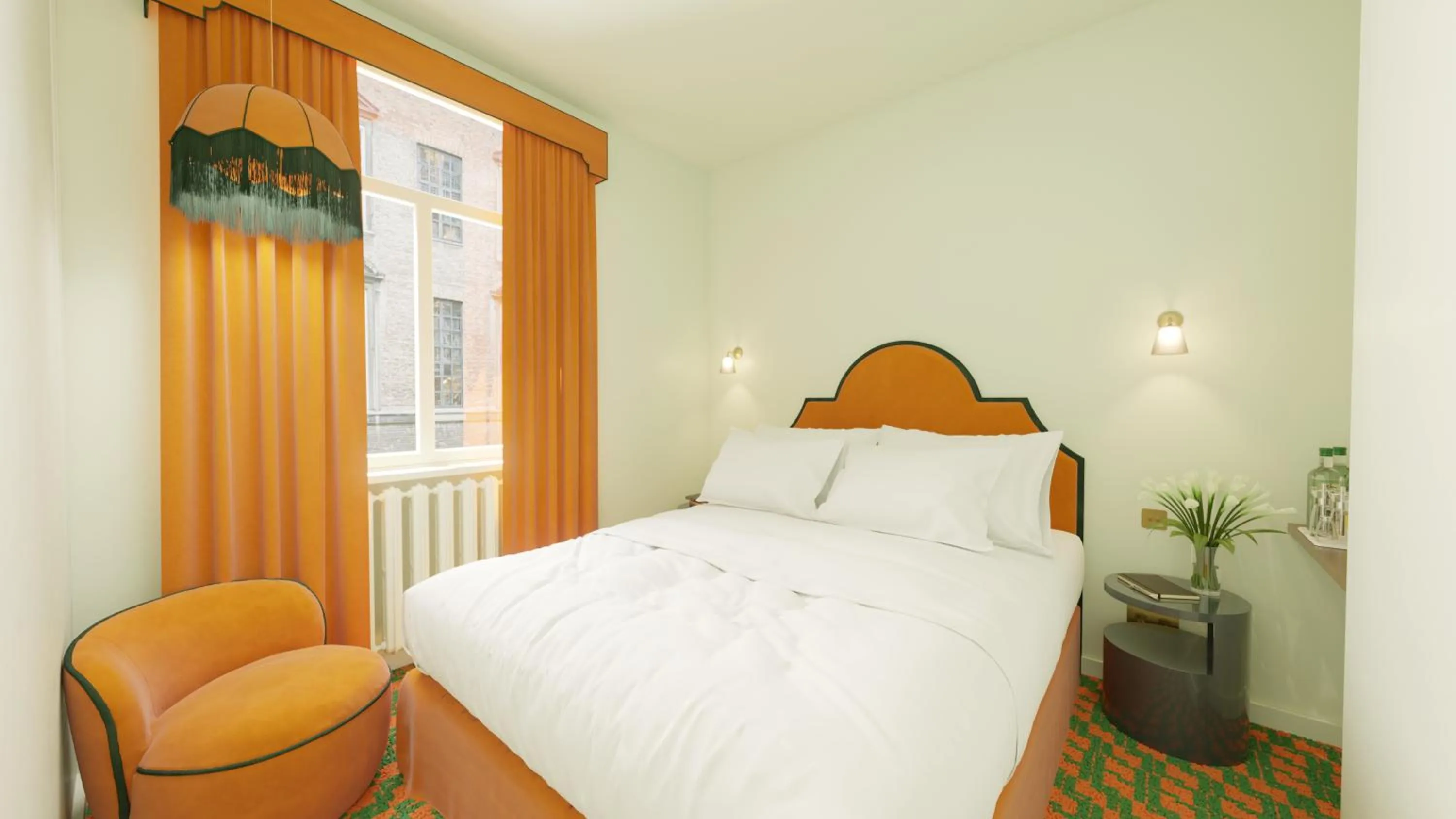 Bed in Latroupe Hotel Le Berger