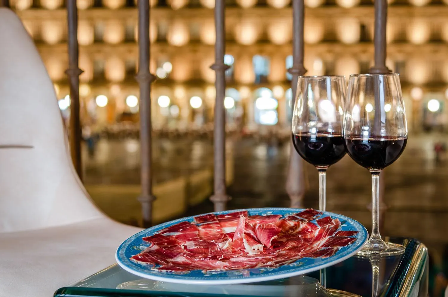 Food close-up in Salamanca Luxury Plaza