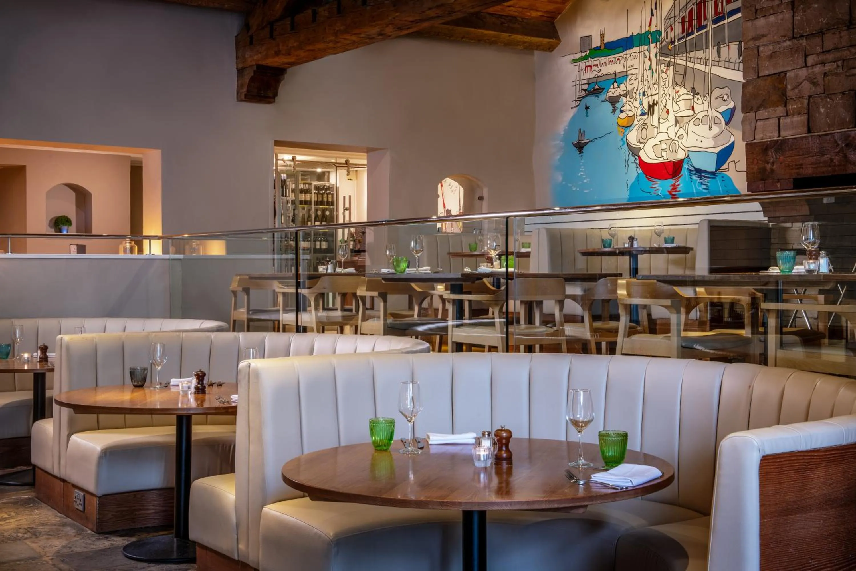 Restaurant/places to eat in Aztec Hotel and Spa