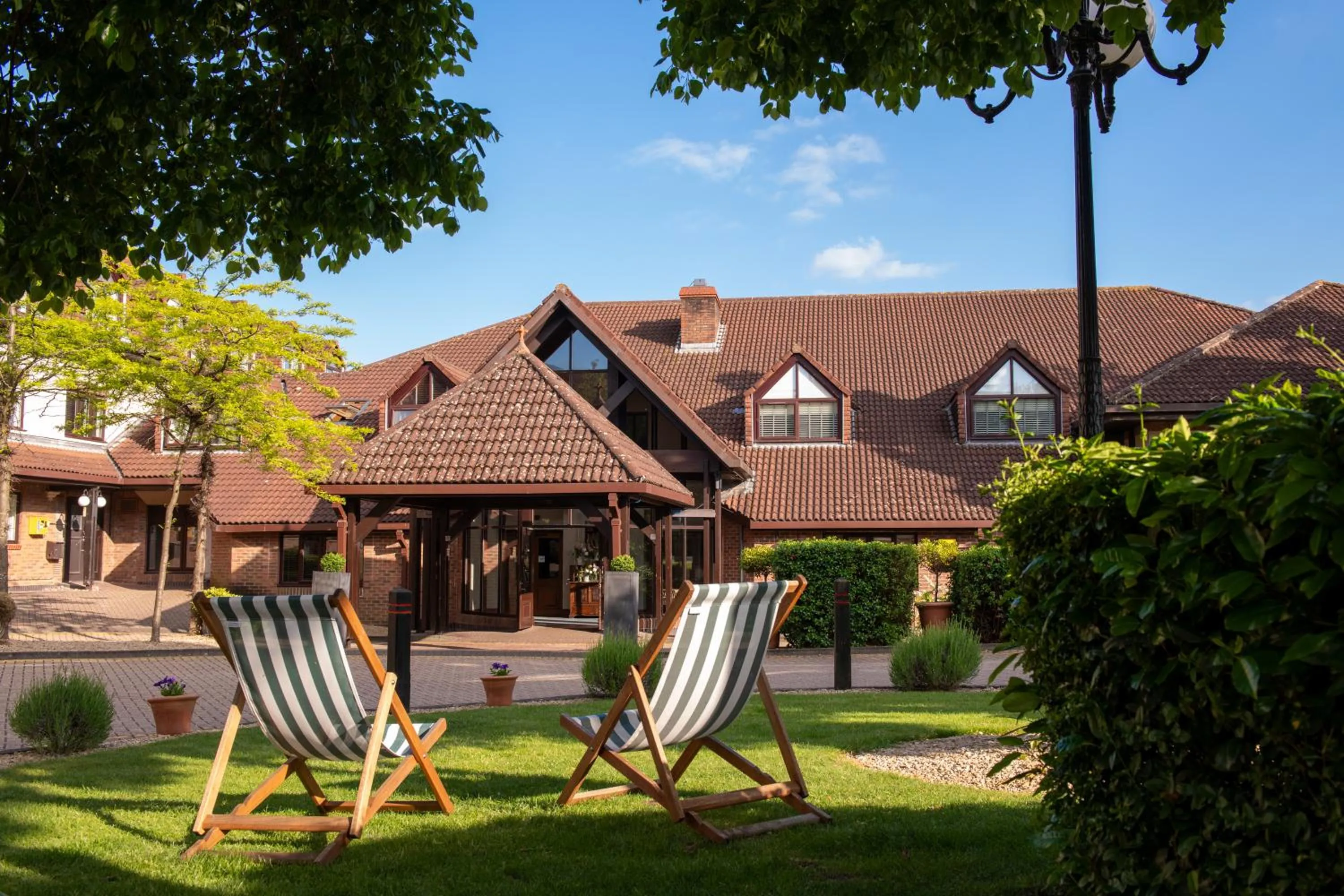 Property building in Aztec Hotel and Spa