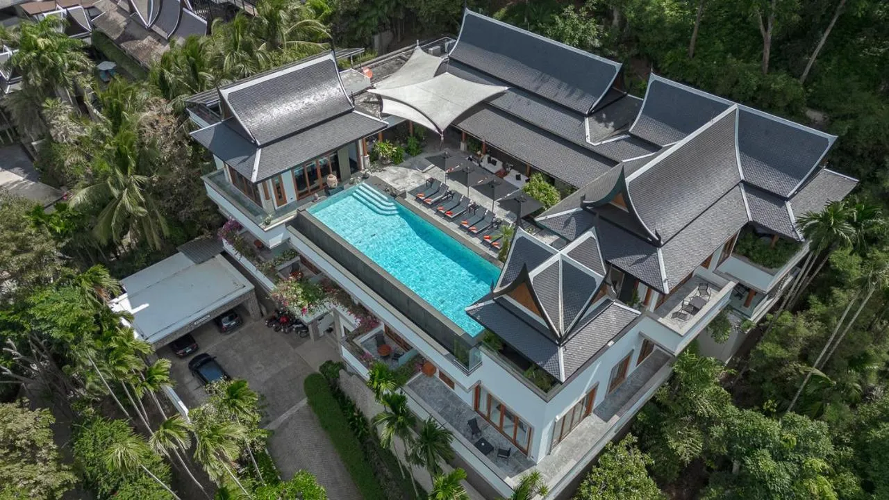 Bird's eye view in Baan Phu Prana Boutique Villa