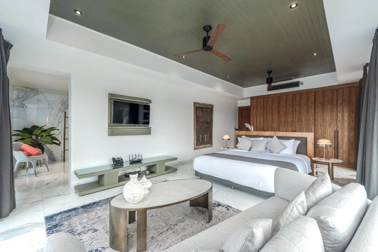Bed in Baan Phu Prana Boutique Villa