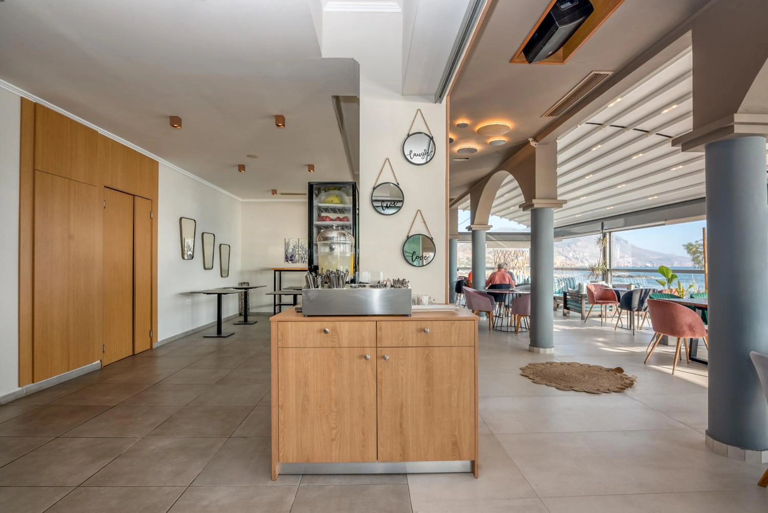 Lobby or reception in Christina Beach Hotel