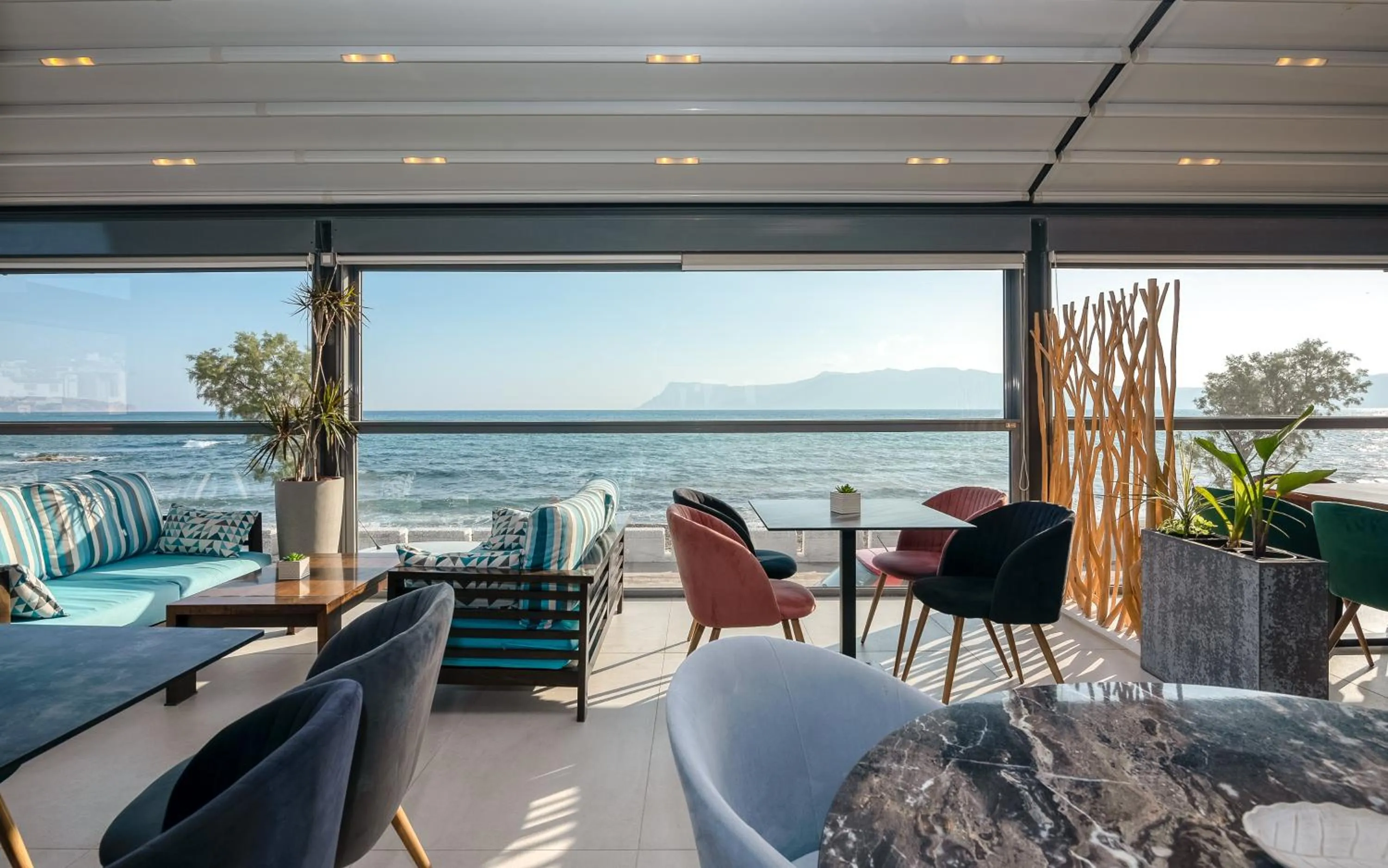 Lobby or reception in Christina Beach Hotel