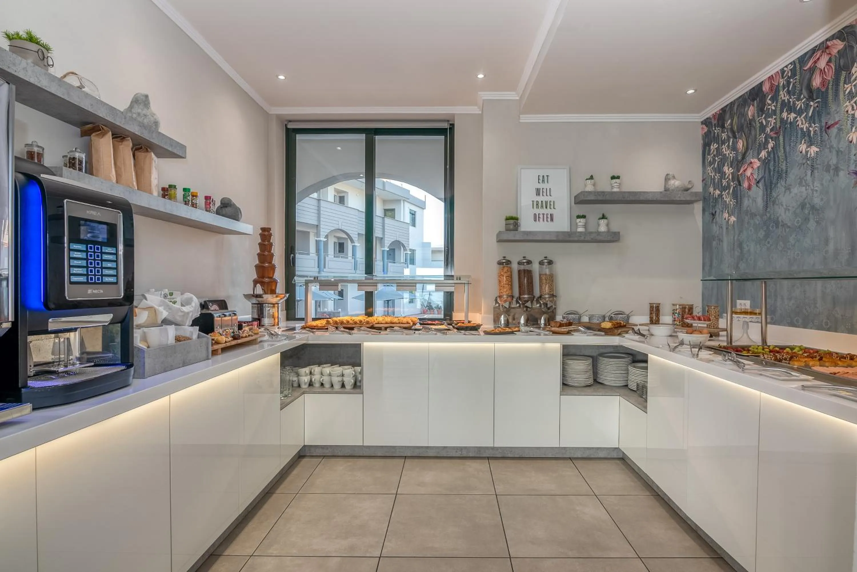 Breakfast in Christina Beach Hotel