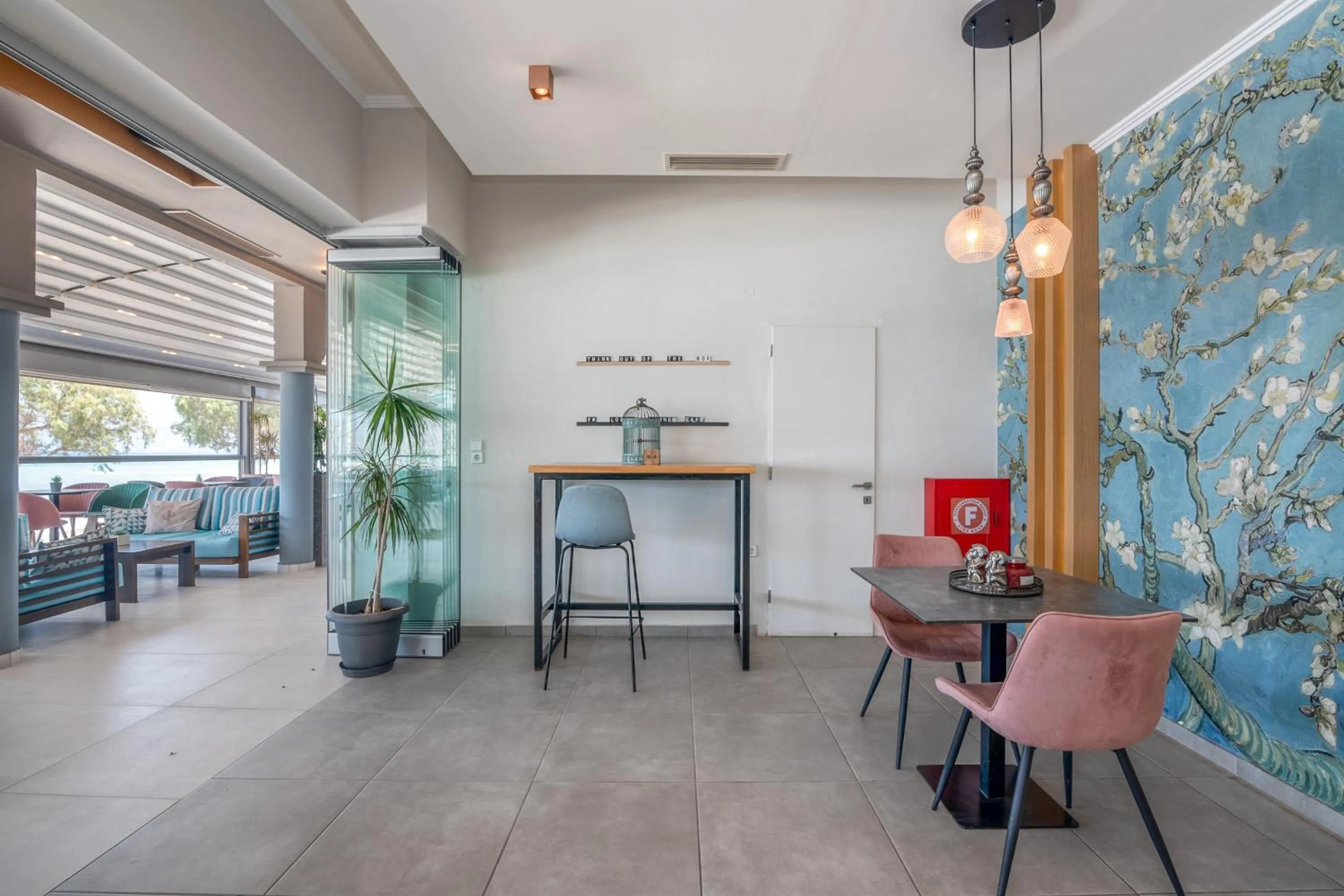 Lobby or reception in Christina Beach Hotel