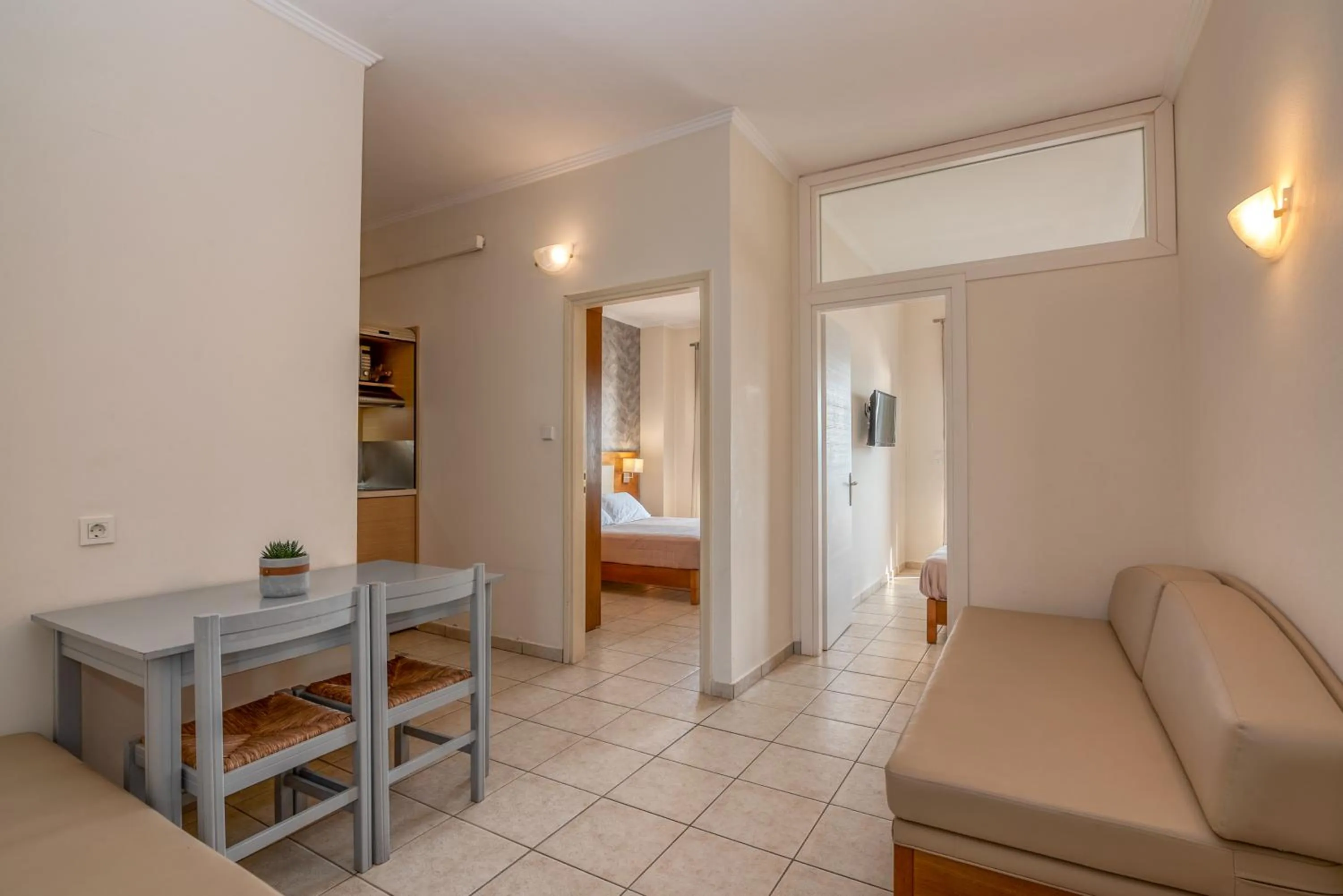 Living room, Bed in Christina Beach Hotel