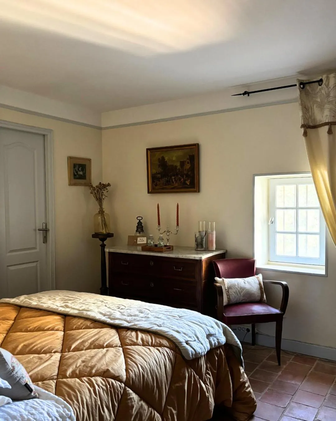 Bedroom, Bed in Domaine du Commandeur