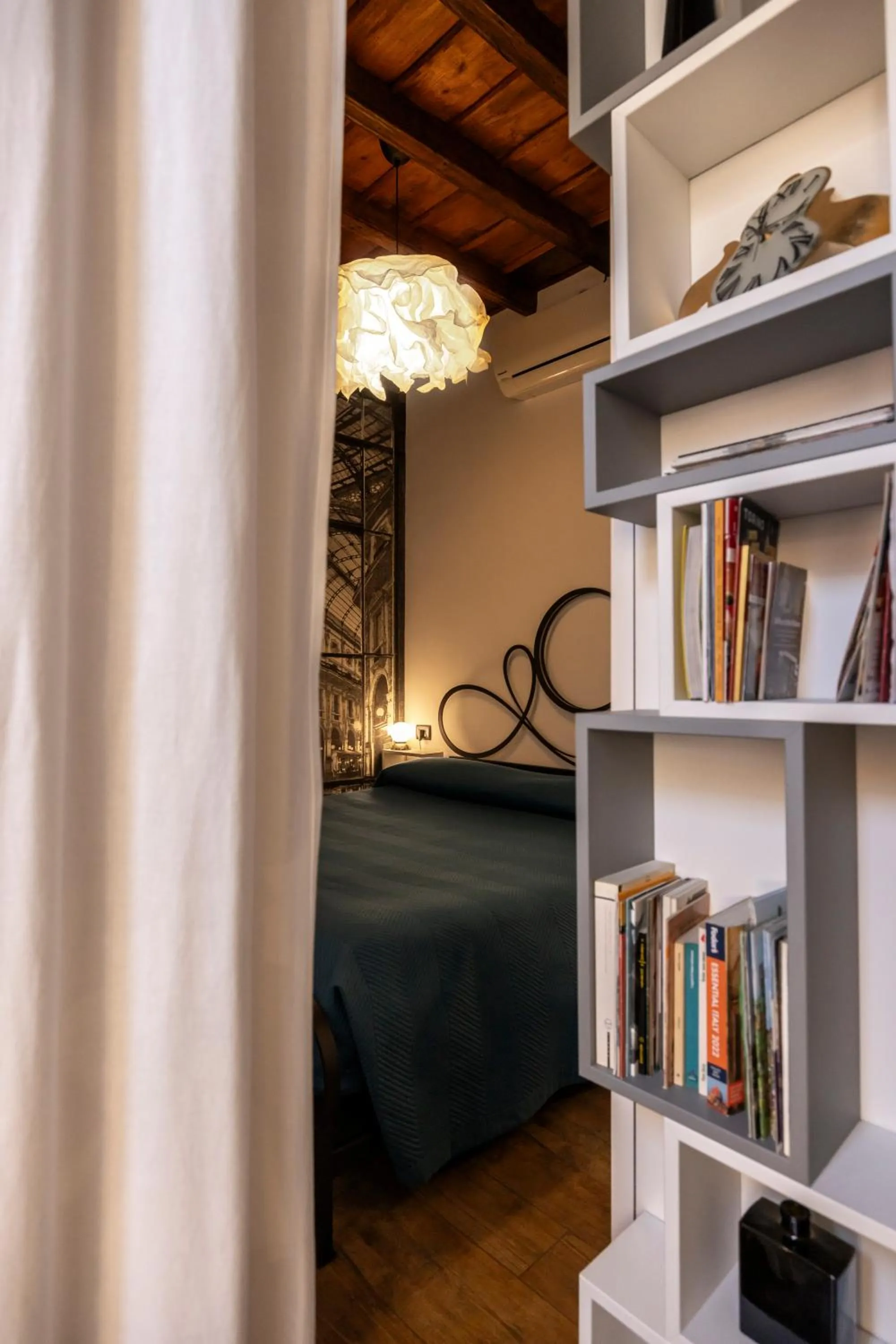 Bedroom, Bed in Alloggio Fronte Egizio