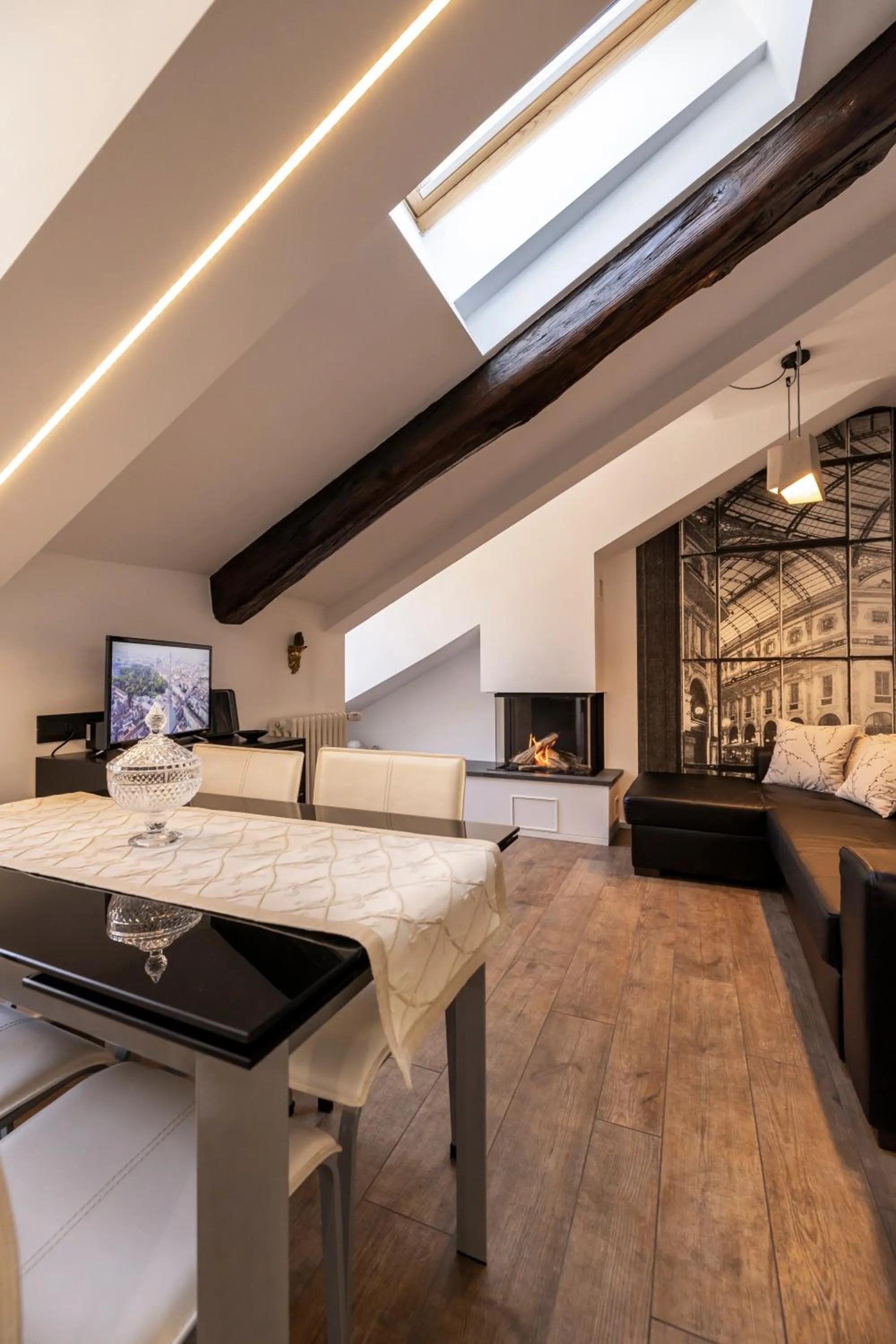 TV and multimedia in Alloggio Fronte Egizio