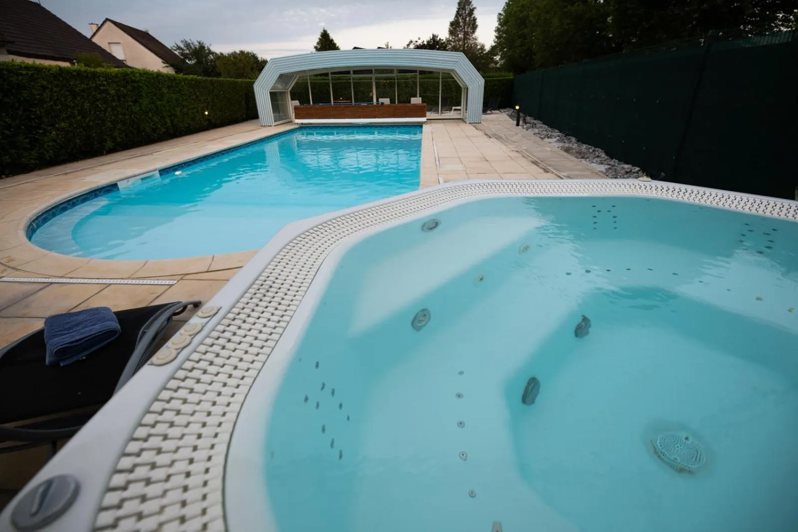 Natural landscape in Logis Hotel Restaurant L'Escapade