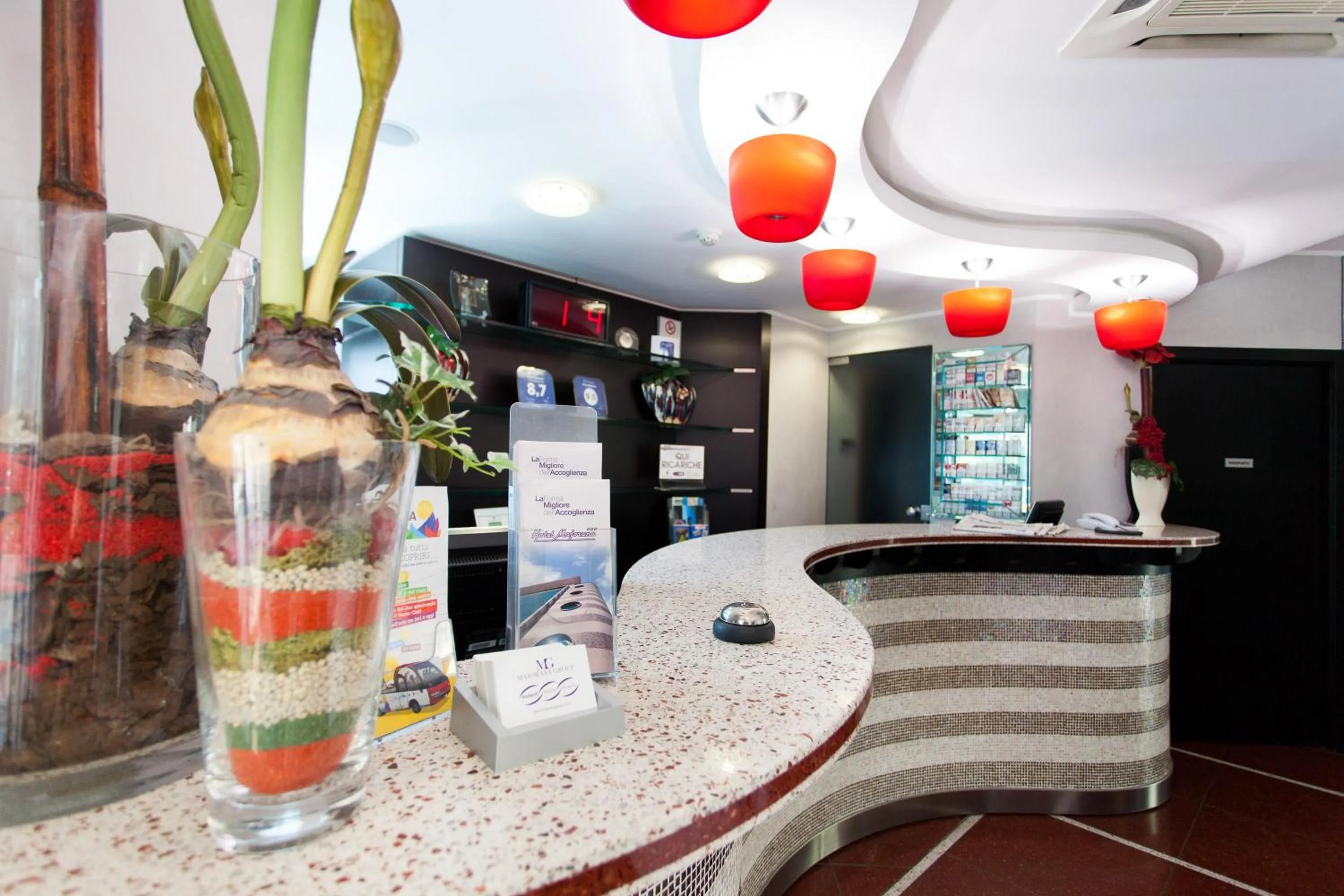 Lobby or reception in Hotel Majorana