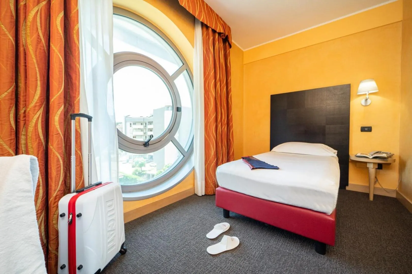 Bed in Hotel Majorana