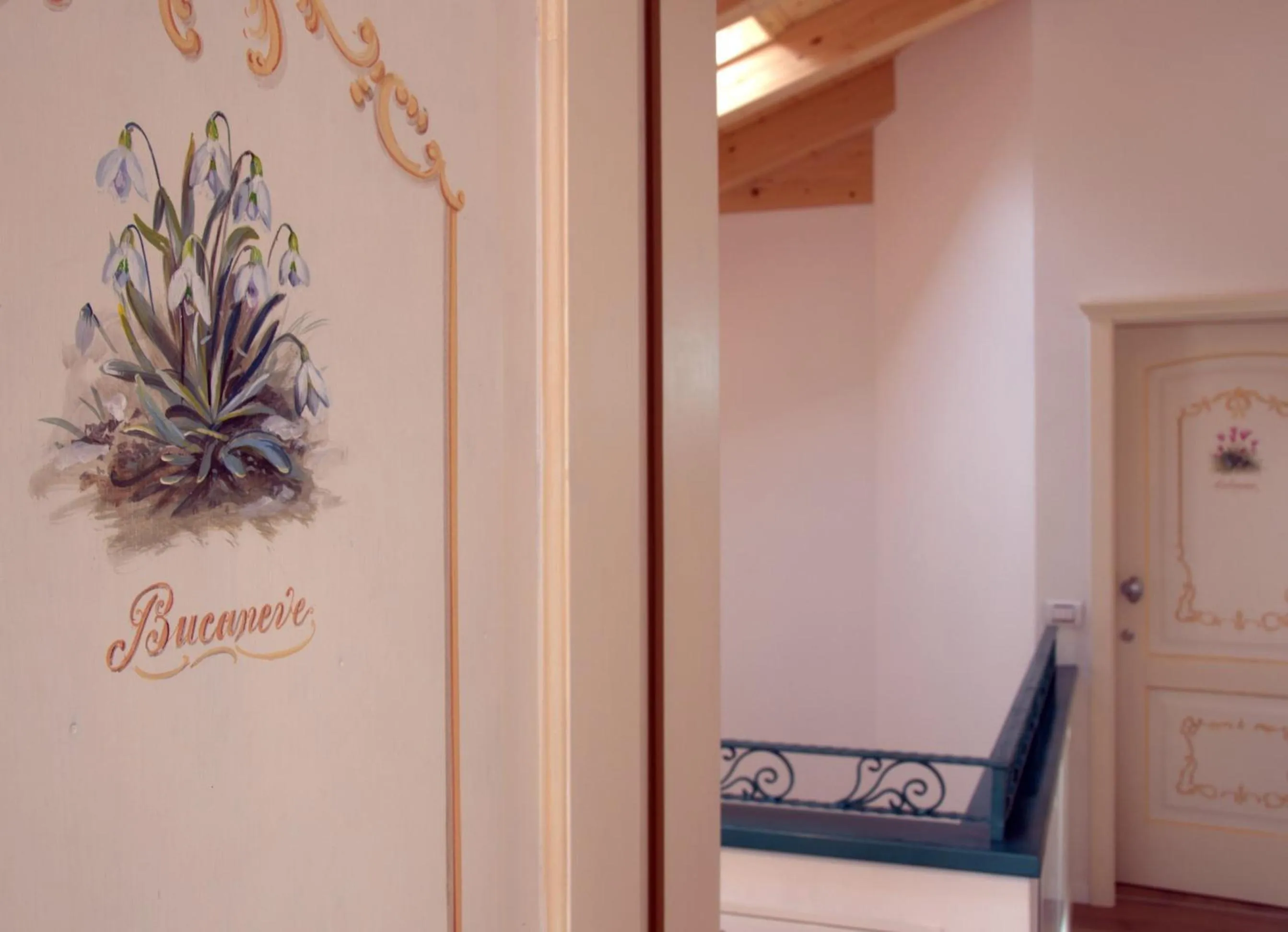 Decorative detail in Relais Fior di Bosco