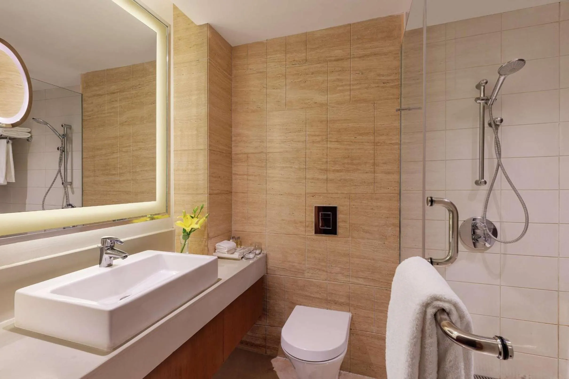 Bathroom in DoubleTree by Hilton Gurgaon New Delhi NCR